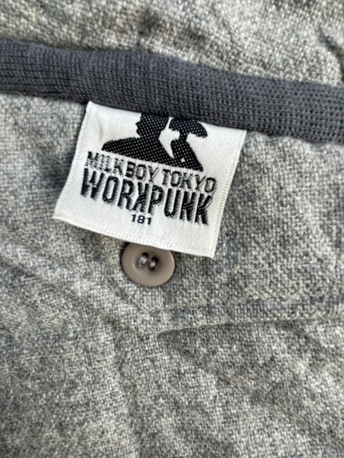 Japanese Brand Milk Boy Tokyo Work Punk Wool Jacket Size US M / EU 48-50 / 2 - 13 Thumbnail