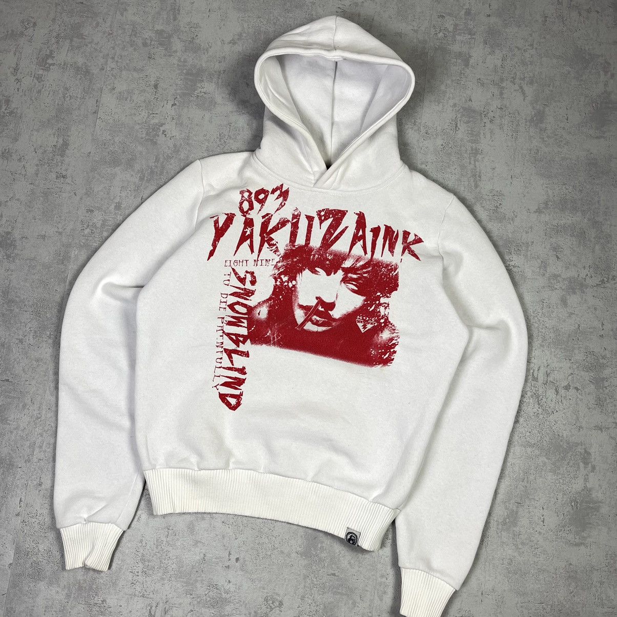 Vintage Hoodie tattoo psycho blood grunge emo