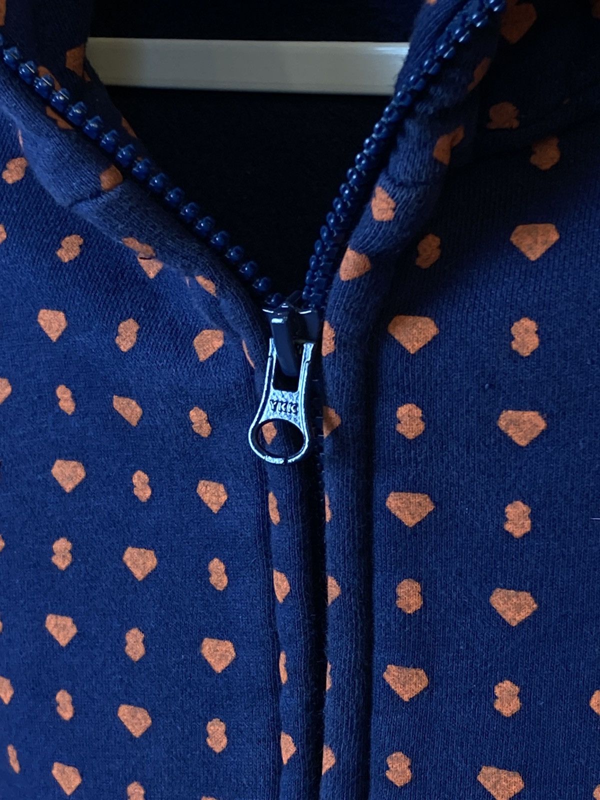 Billionaire Boys Club Billionaire Boys Club diamonds dollars full zip blue hoodie Size US M / EU 48-50 / 2 - 9 Thumbnail