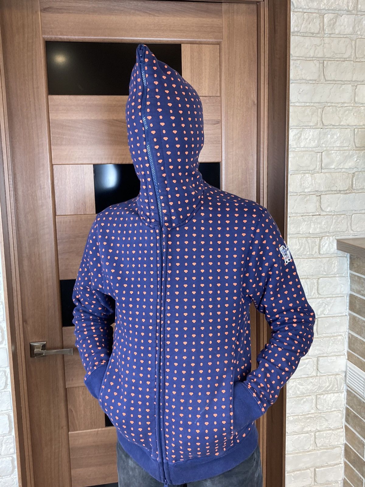 Billionaire Boys Club Billionaire Boys Club diamonds dollars full zip blue hoodie Size US M / EU 48-50 / 2 - 3 Thumbnail