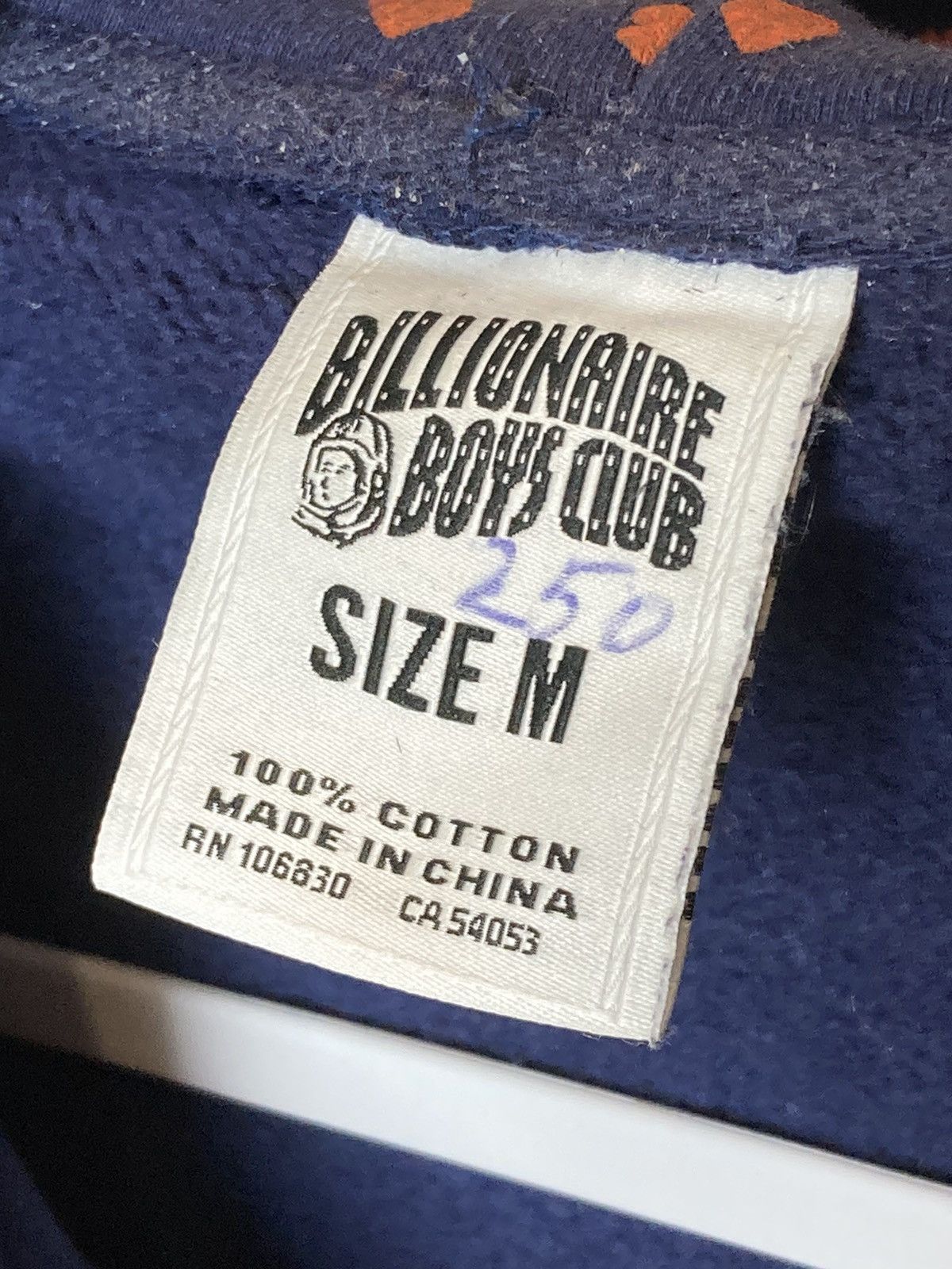 Billionaire Boys Club Billionaire Boys Club diamonds dollars full zip blue hoodie Size US M / EU 48-50 / 2 - 16 Thumbnail