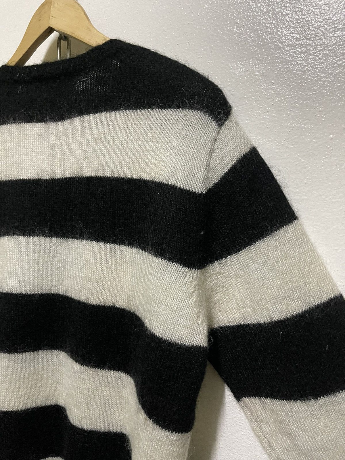 Japanese Brand Up Start Striped Wool Jumper Size US M / EU 48-50 / 2 - 10 Thumbnail