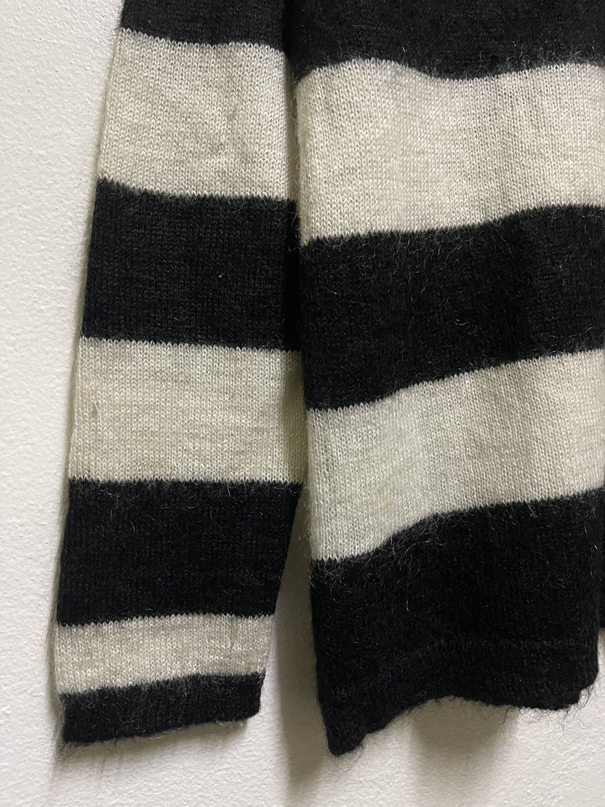 Japanese Brand Up Start Striped Wool Jumper Size US M / EU 48-50 / 2 - 9 Thumbnail