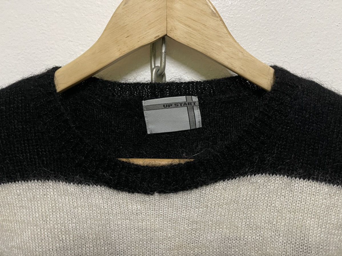 Japanese Brand Up Start Striped Wool Jumper Size US M / EU 48-50 / 2 - 6 Thumbnail