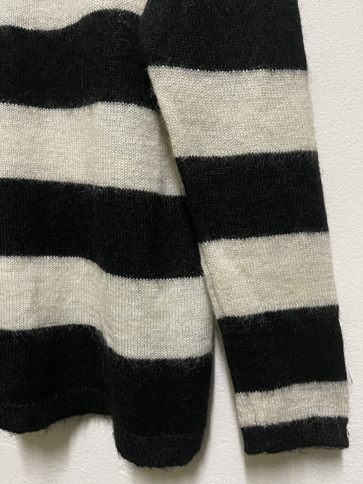 Japanese Brand Up Start Striped Wool Jumper Size US M / EU 48-50 / 2 - 5 Thumbnail