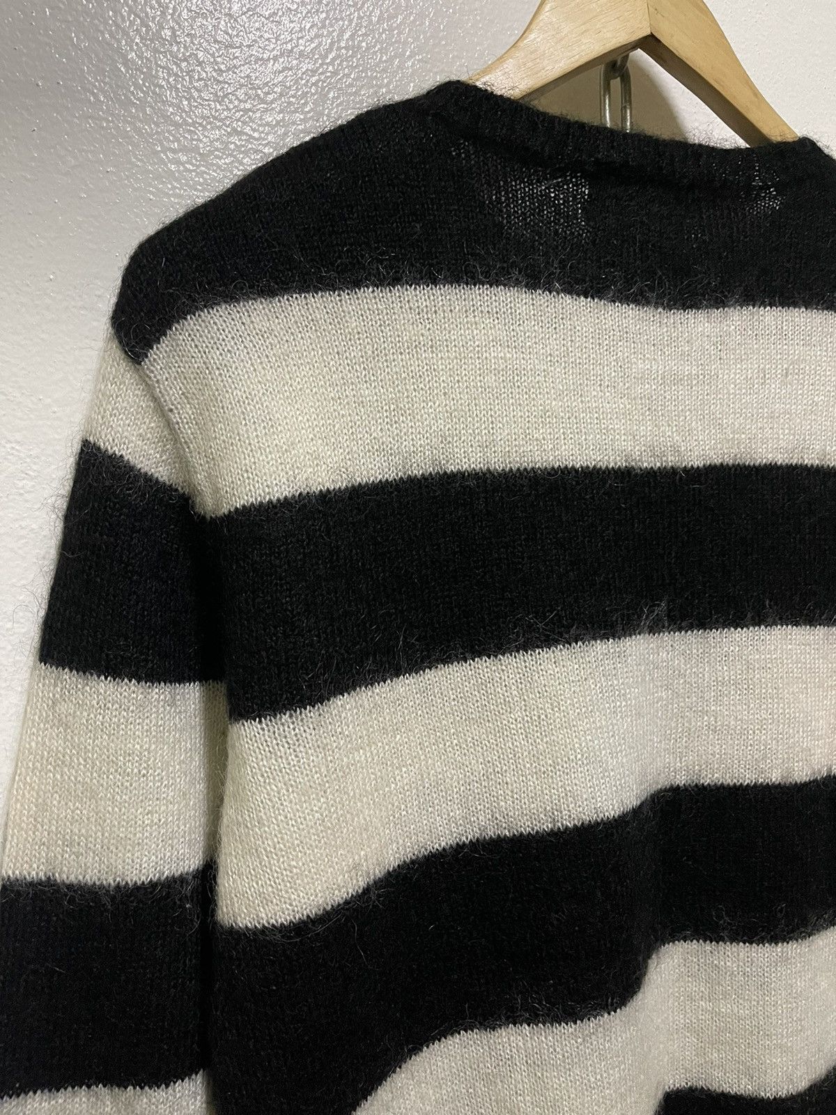 Japanese Brand Up Start Striped Wool Jumper Size US M / EU 48-50 / 2 - 8 Thumbnail