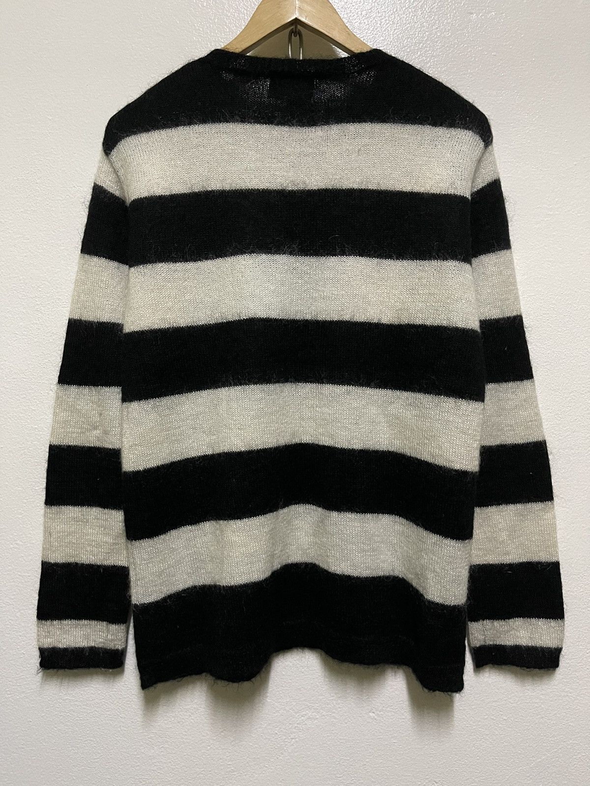 Japanese Brand Up Start Striped Wool Jumper Size US M / EU 48-50 / 2 - 7 Thumbnail