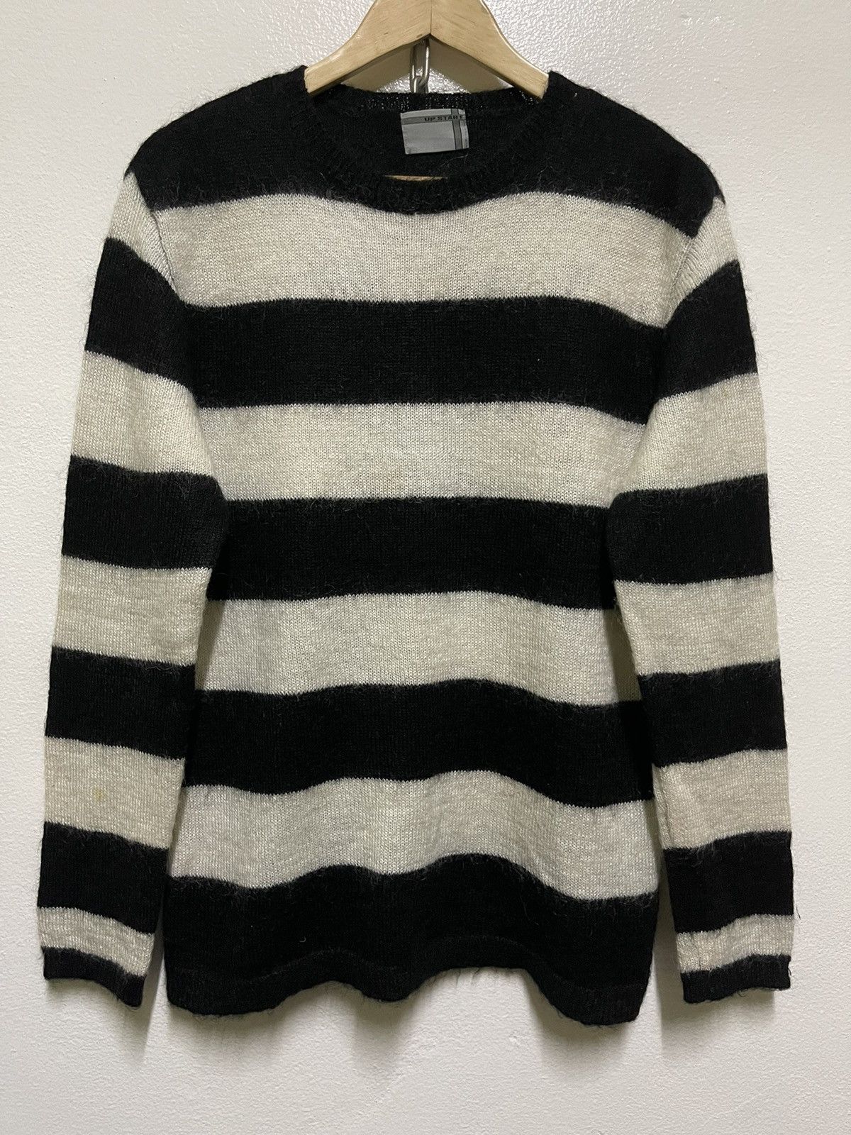 Japanese Brand Up Start Striped Wool Jumper Size US M / EU 48-50 / 2 - 1 Thumbnail