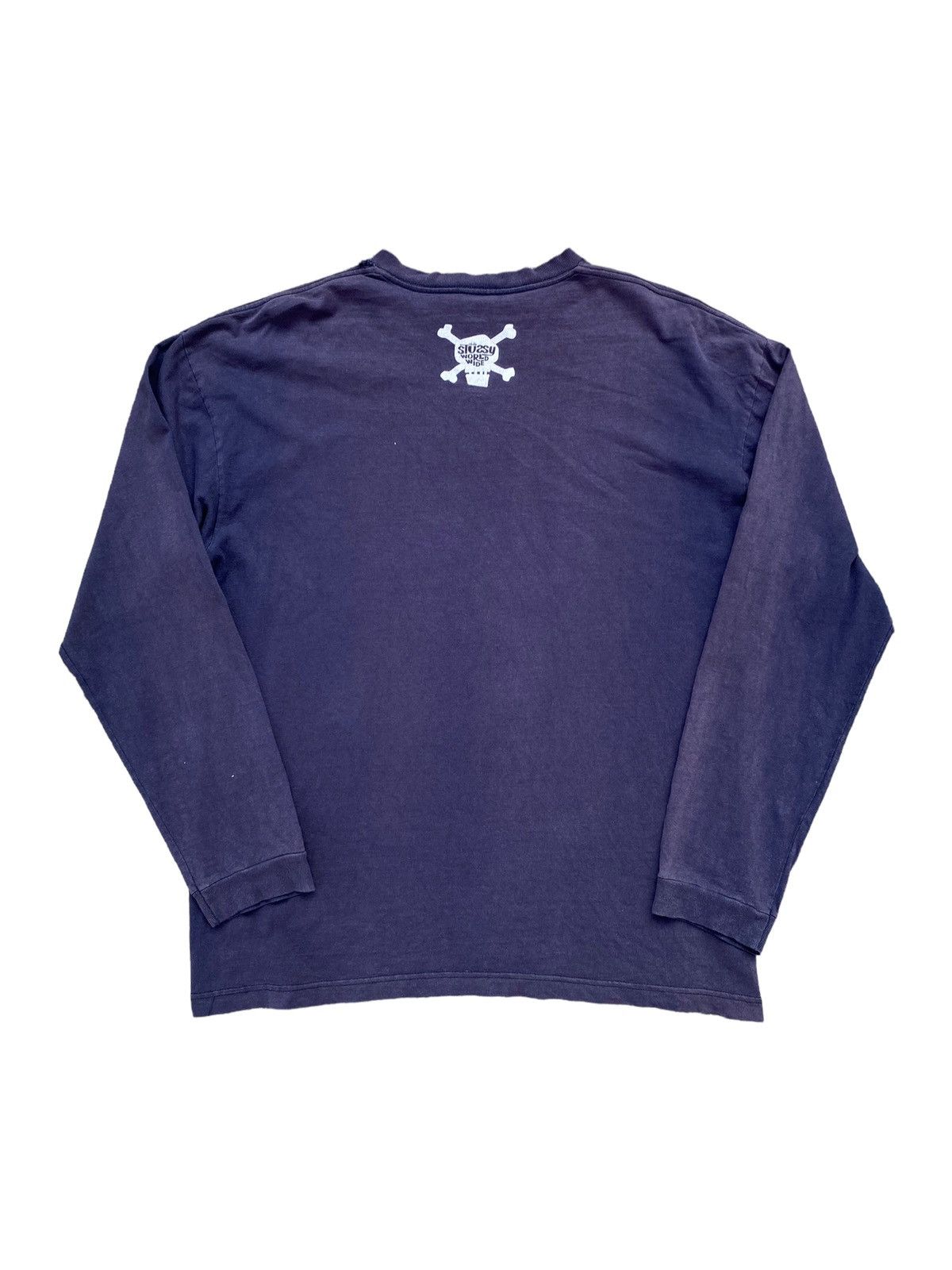 Other Vintage Stussy World Wide Long Sleeve Shirt. #A8 Size US XL / EU 56 / 4 - 4 Thumbnail
