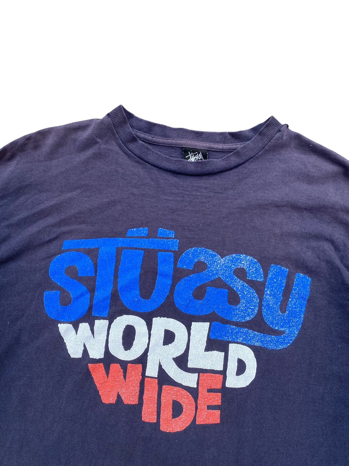 Other Vintage Stussy World Wide Long Sleeve Shirt. #A8 Size US XL / EU 56 / 4 - 2 Thumbnail