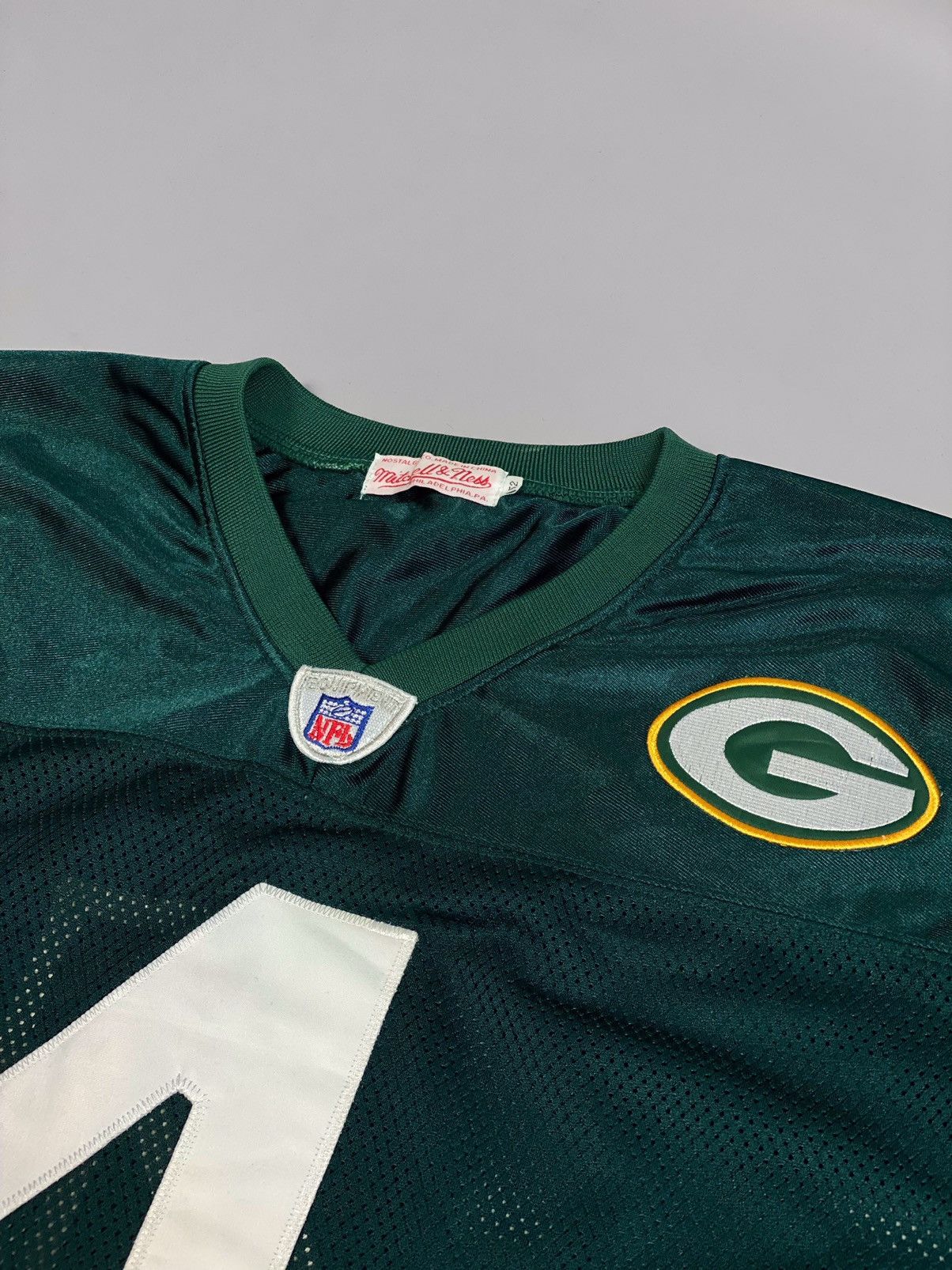 Mitchell & Ness × NFL × Vintage Brett Favre #4 Green Bay Packers NFL Jersey Size US L / EU 52-54 / 3 - 5 Thumbnail