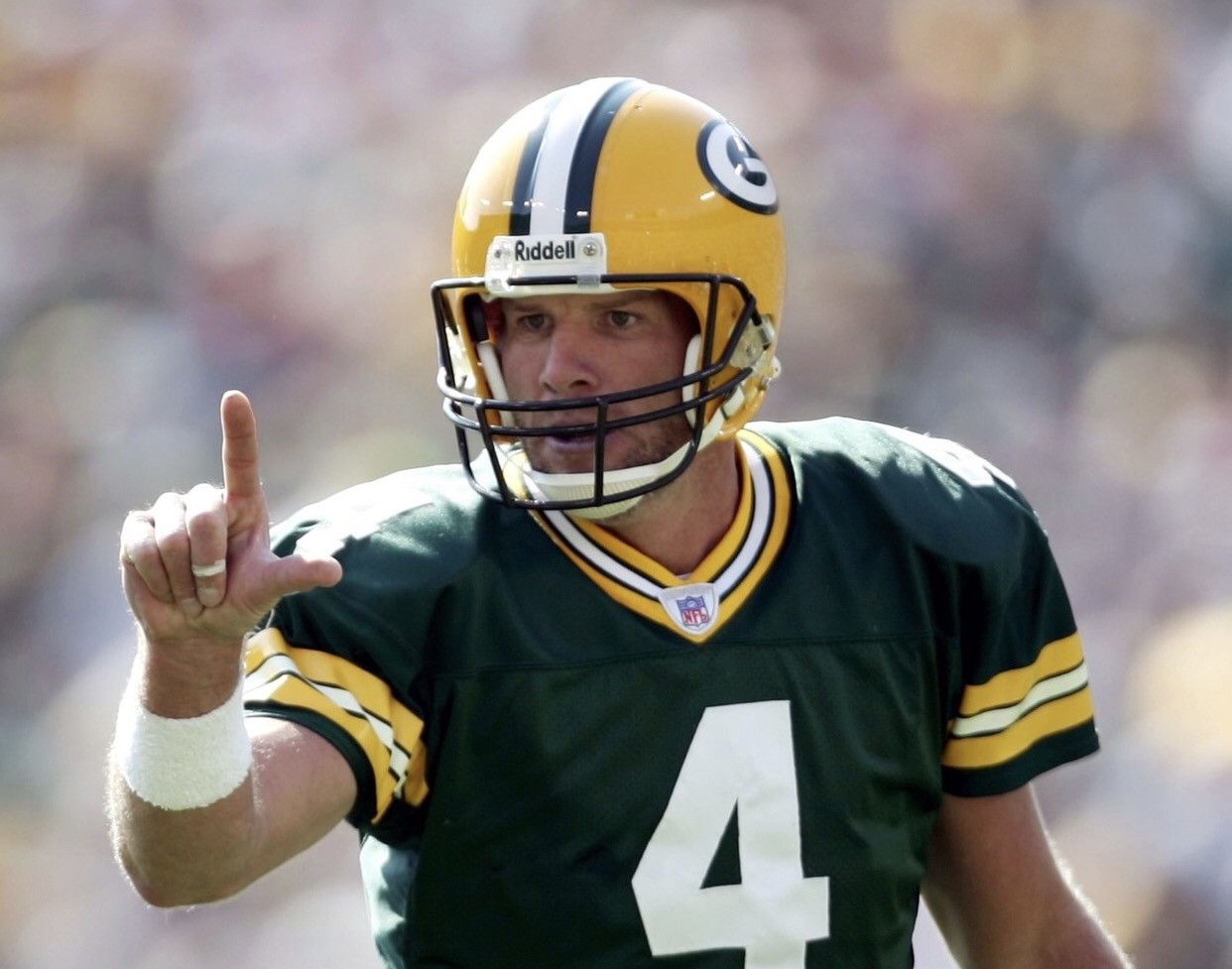 Mitchell & Ness × NFL × Vintage Brett Favre #4 Green Bay Packers NFL Jersey Size US L / EU 52-54 / 3 - 2 Thumbnail