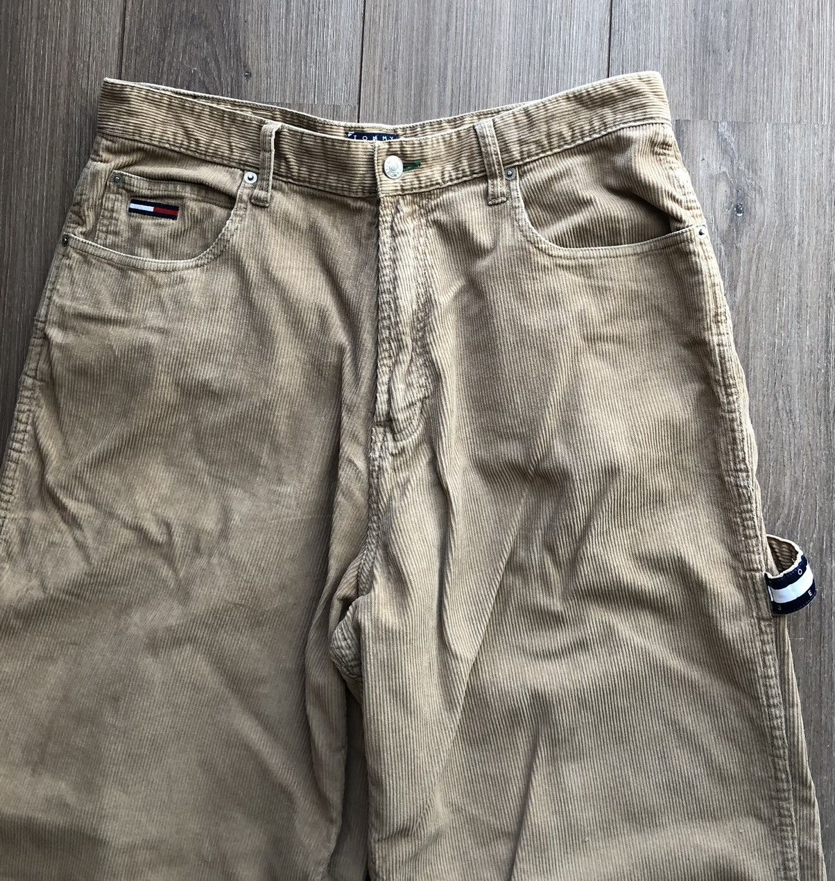 Tommy Hilfiger × Vintage Tommy Hilfiger vintage velvet jeans 👖 Size US 34 / EU 50 - 3 Thumbnail