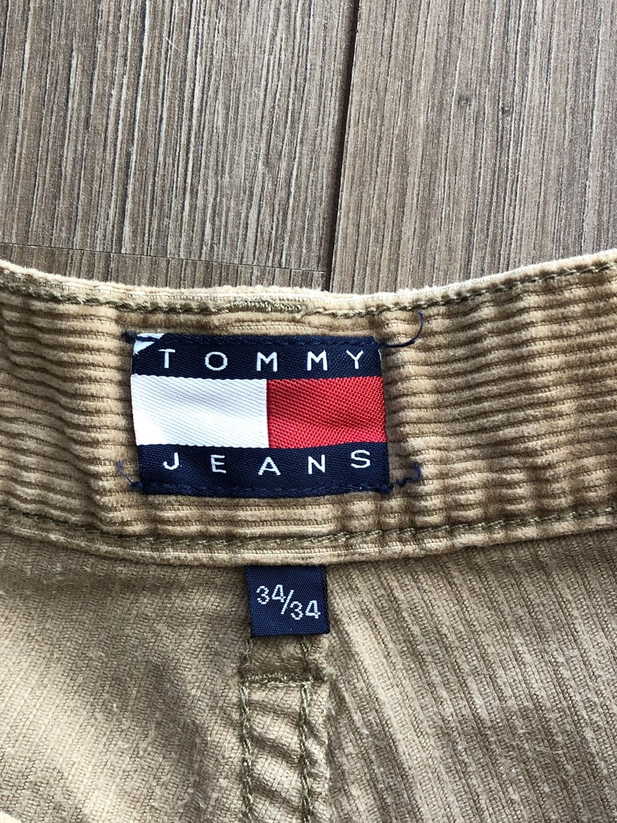 Tommy Hilfiger × Vintage Tommy Hilfiger vintage velvet jeans 👖 Size US 34 / EU 50 - 9 Thumbnail
