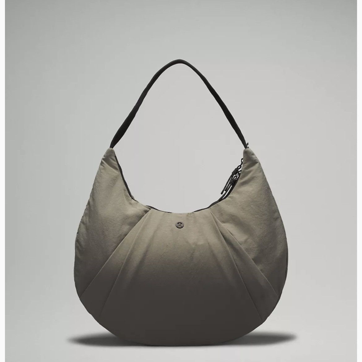 Lululemon Lululemon Pleated Shoulder Bag 10L Grey Sage/Black NWT Grailed