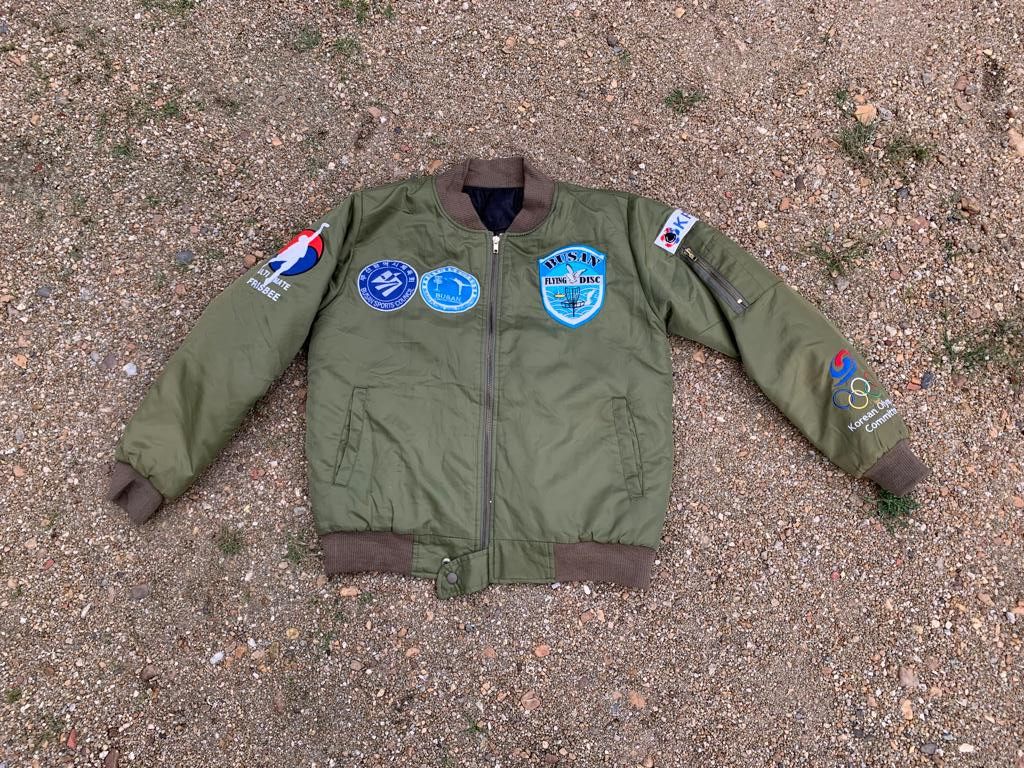 Other KOREA Busan Flying Dish Bomber Jacket Size US S / EU 44-46 / 1 - 2 Thumbnail