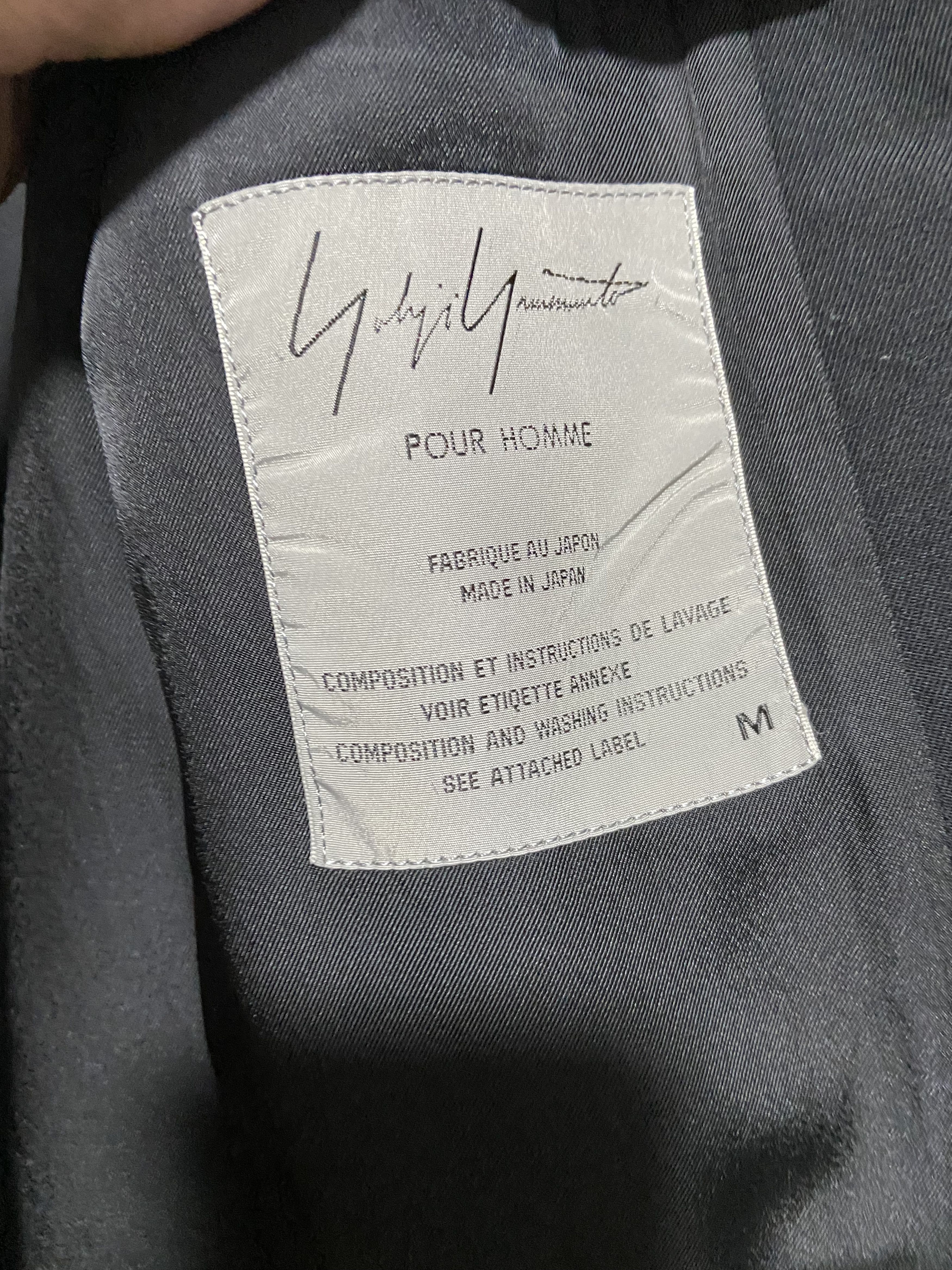Yohji Yamamoto Yohji Yamamoto 96aw Yellow Dot Bleach Jacket Size US L / EU 52-54 / 3 - 6 Thumbnail