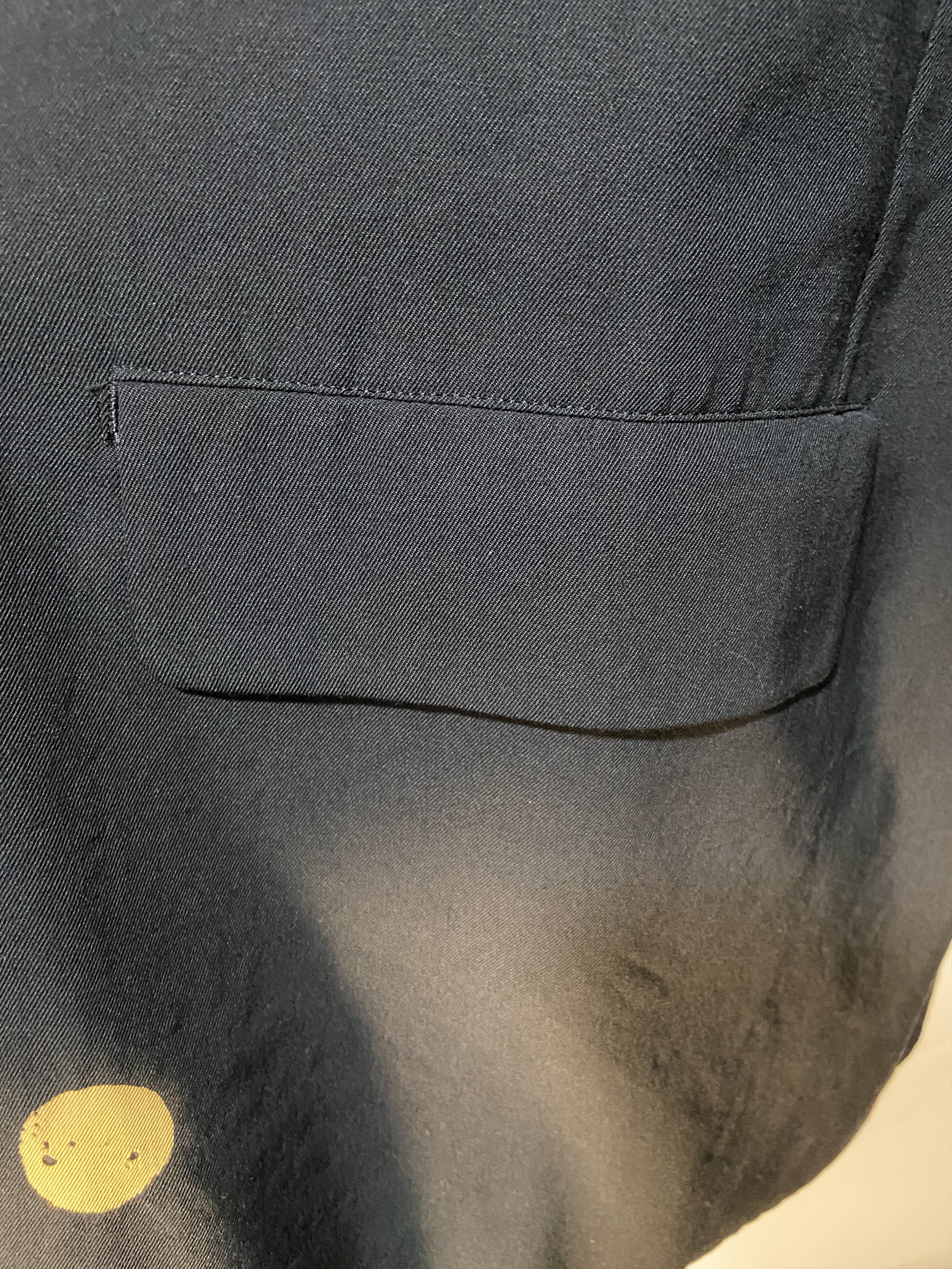 Yohji Yamamoto Yohji Yamamoto 96aw Yellow Dot Bleach Jacket Size US L / EU 52-54 / 3 - 4 Thumbnail