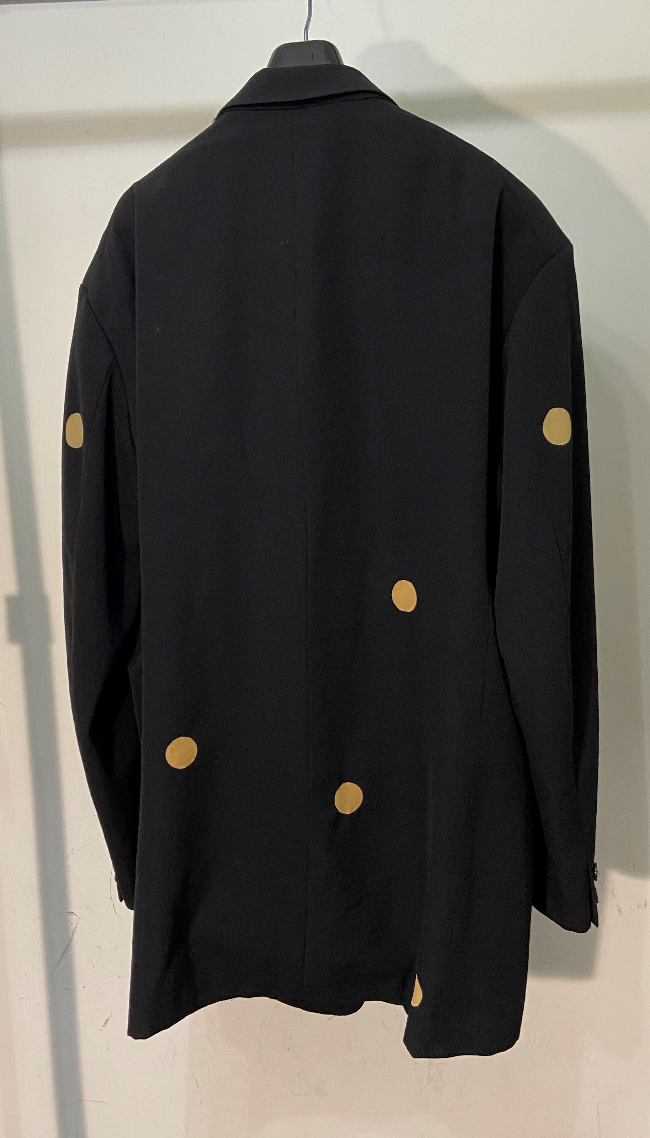 Yohji Yamamoto Yohji Yamamoto 96aw Yellow Dot Bleach Jacket Size US L / EU 52-54 / 3 - 2 Thumbnail
