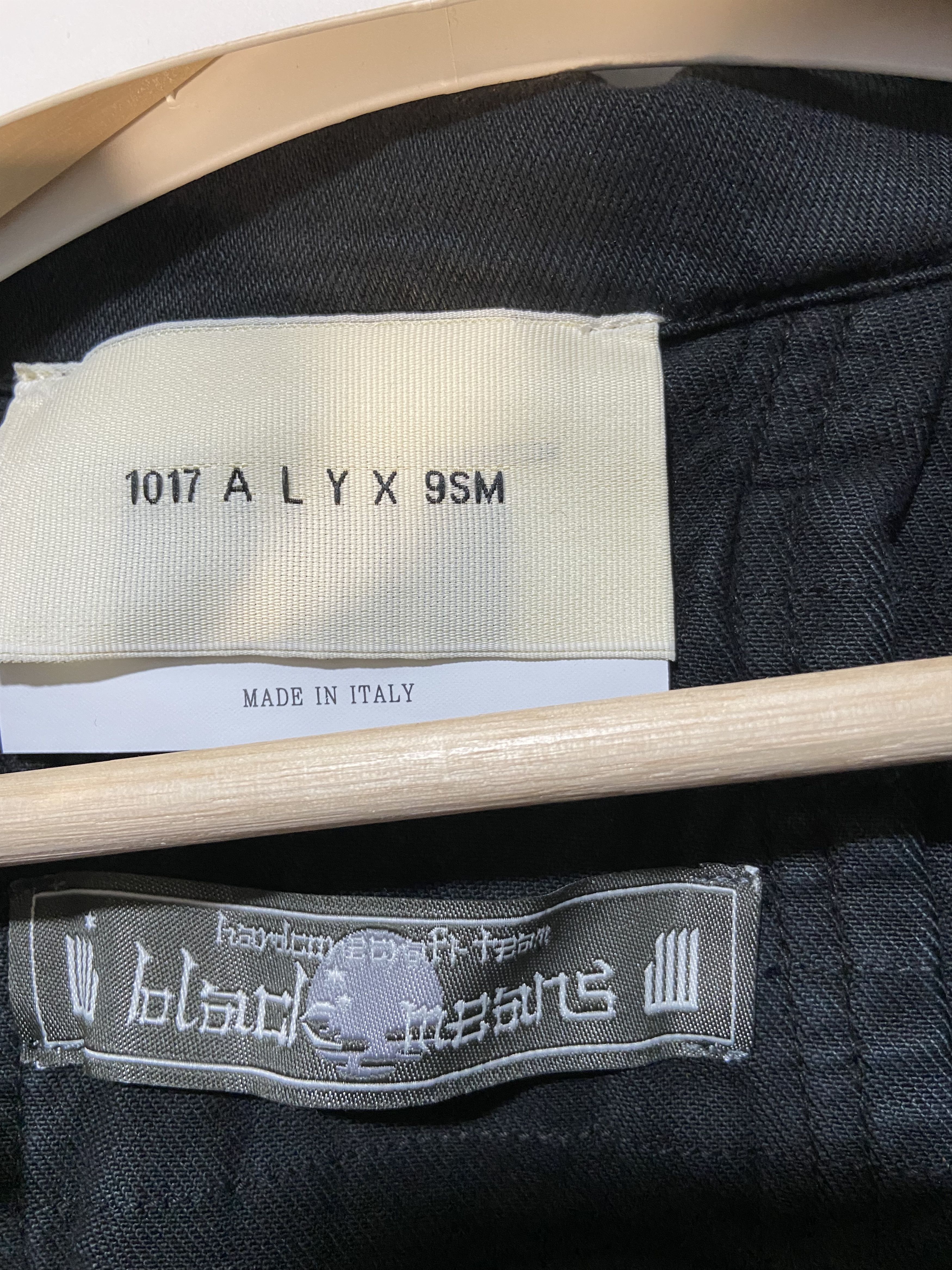 1017 ALYX 9SM 1017 A L Y X 9SM Black Shredded Denim Jacket Size US S / EU 44-46 / 1 - 7 Thumbnail