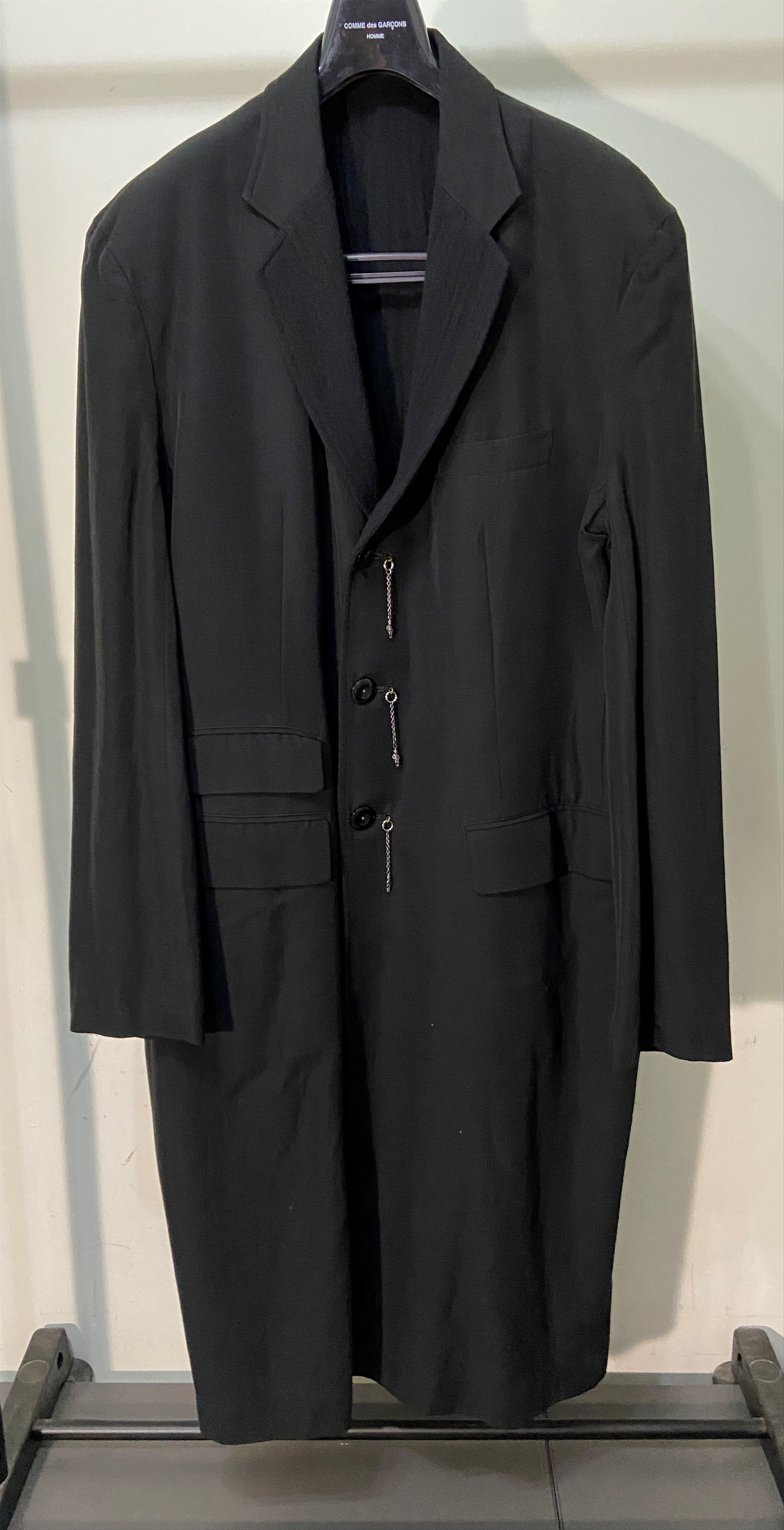 Yohji Yamamoto Yohji Yamamoto 09aw Reversible Coat with Charms Size US L / EU 52-54 / 3 - 1 Thumbnail