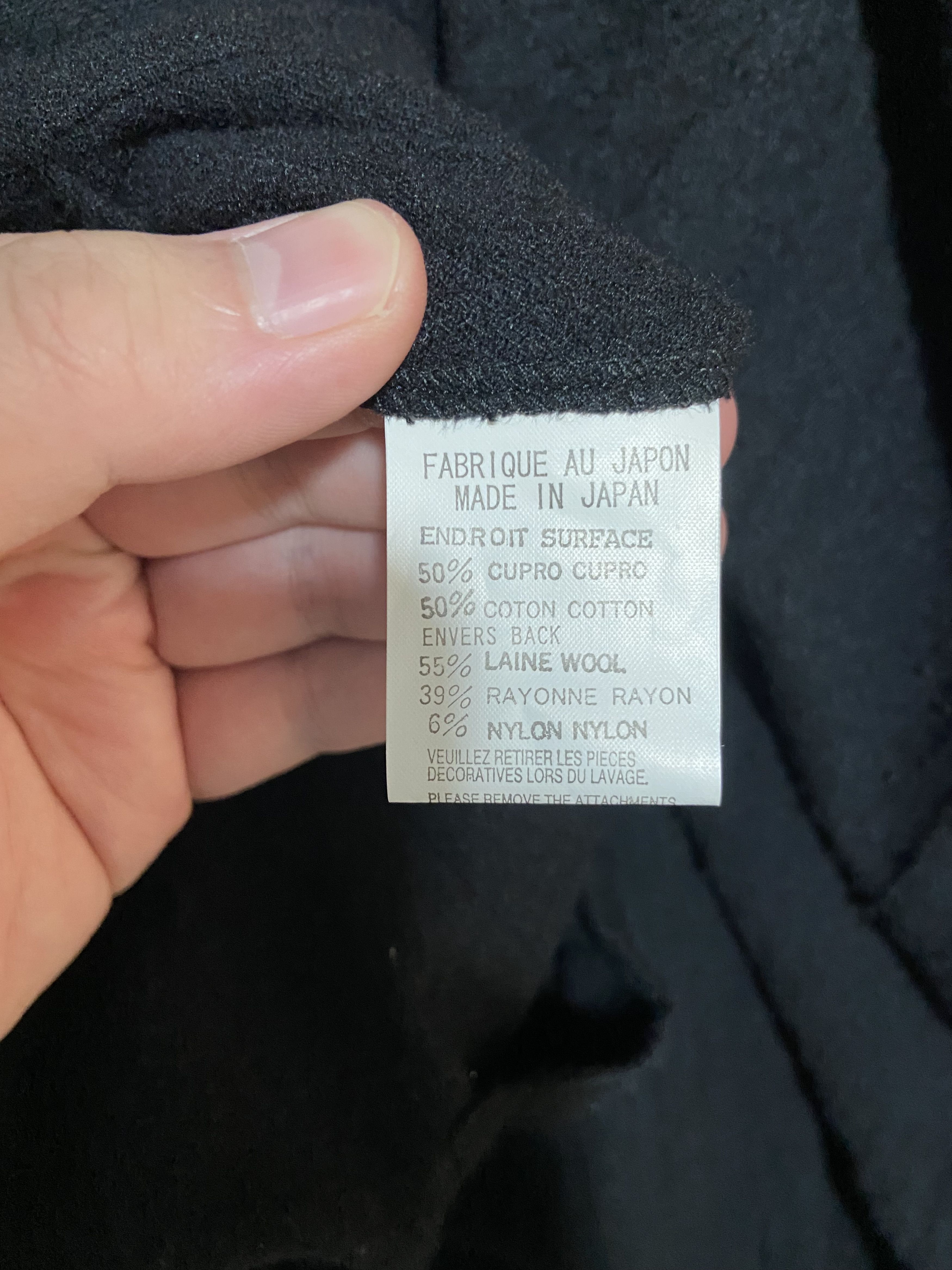 Yohji Yamamoto Yohji Yamamoto 09aw Reversible Coat with Charms Size US L / EU 52-54 / 3 - 8 Thumbnail