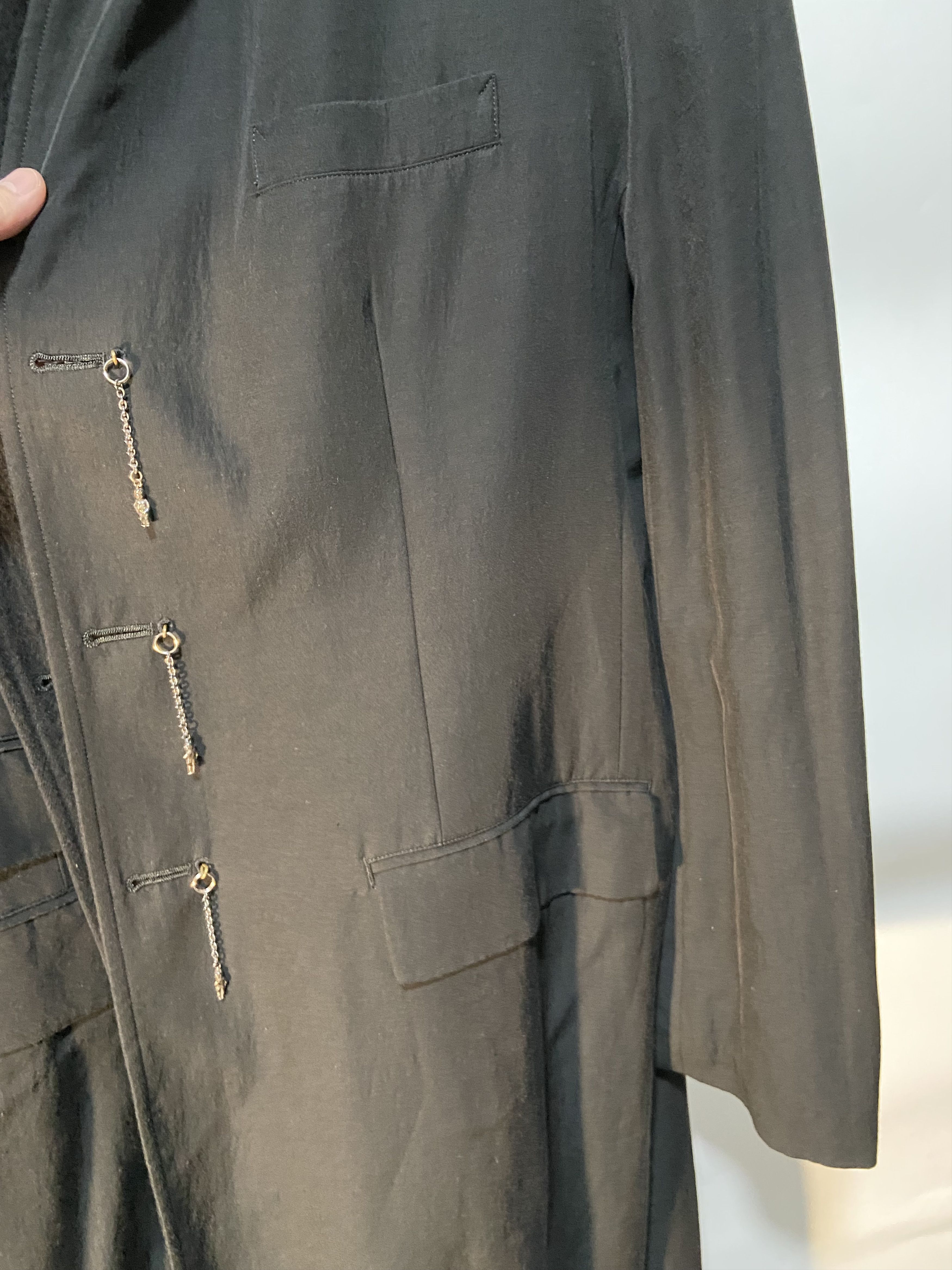 Yohji Yamamoto Yohji Yamamoto 09aw Reversible Coat with Charms Size US L / EU 52-54 / 3 - 6 Thumbnail