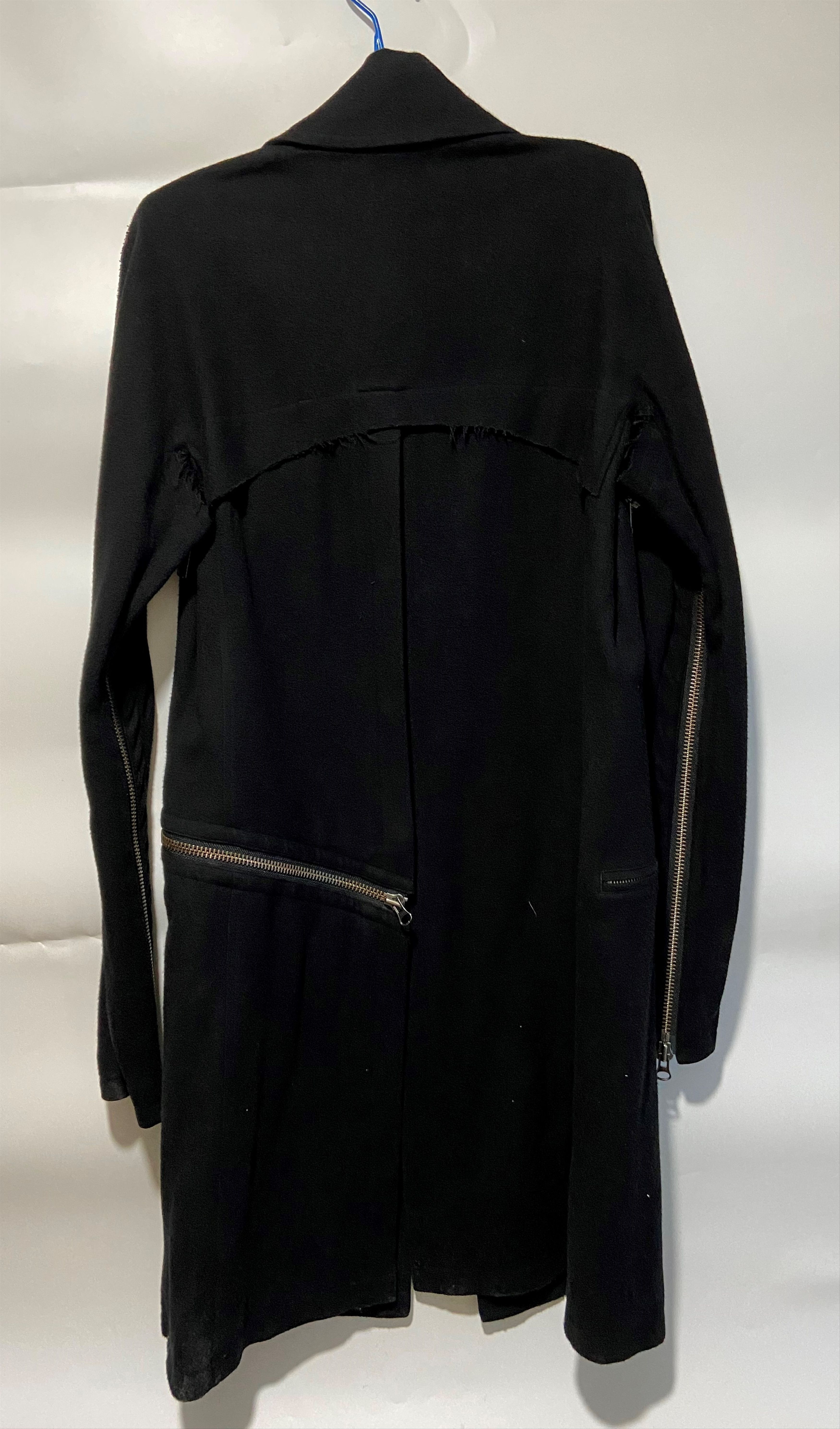 Yohji Yamamoto Yohji Yamamoto 14aw Biker Coat Size US L / EU 52-54 / 3 - 2 Thumbnail