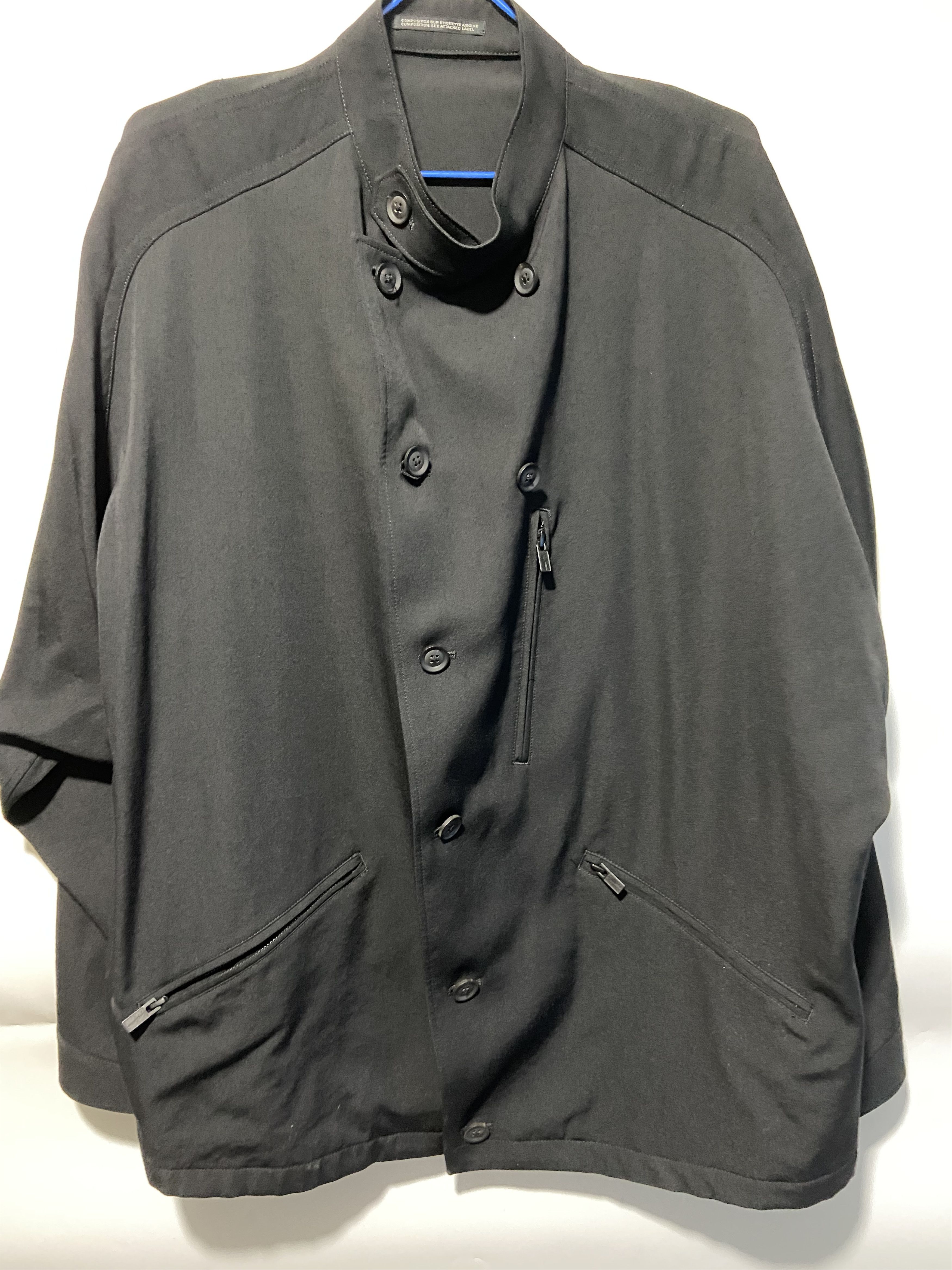 Yohji Yamamoto Yohji Yamamoto 80s style boxy jacket Size US L / EU 52-54 / 3 - 5 Thumbnail