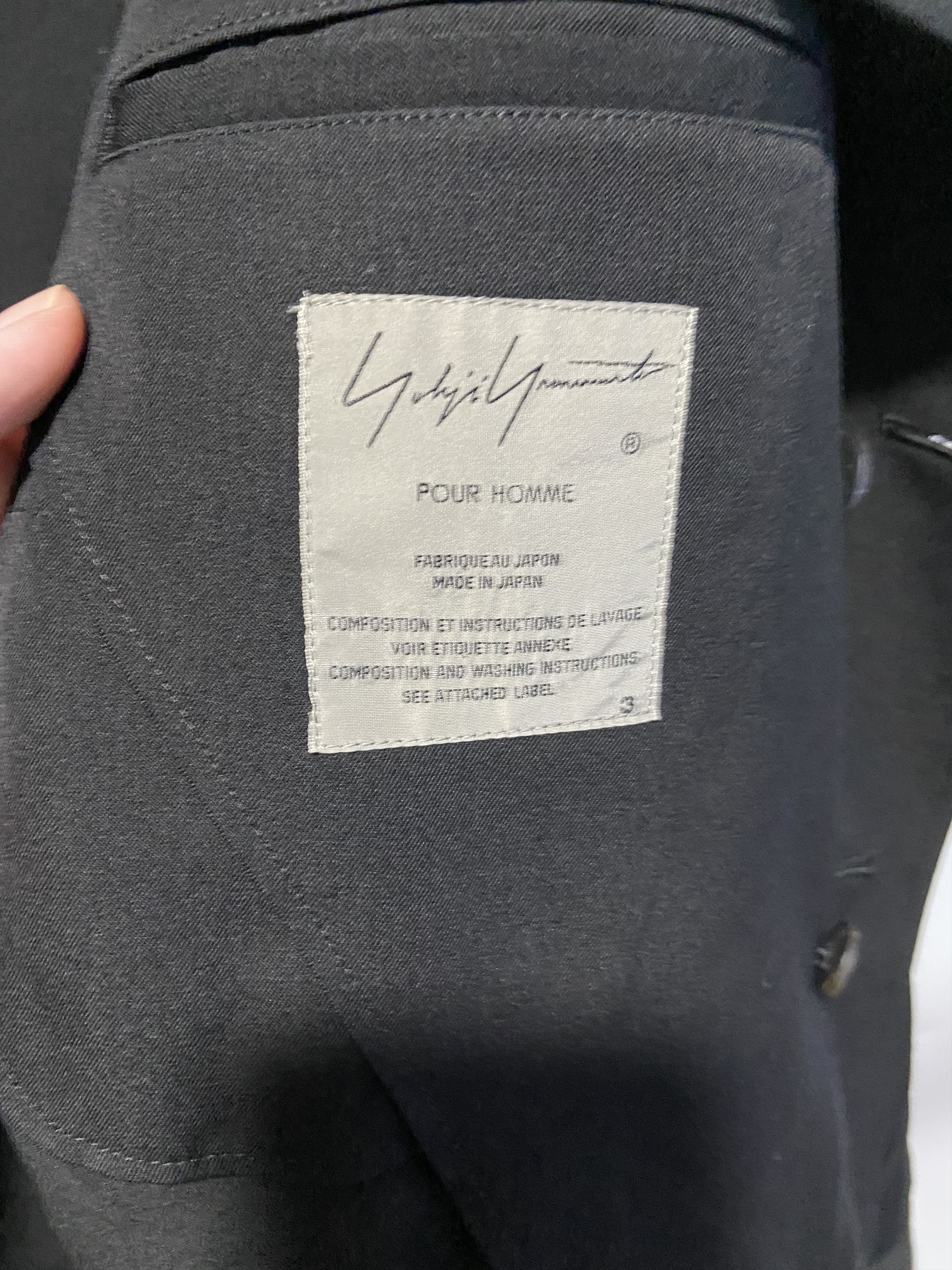Yohji Yamamoto Yohji Yamamoto 80s style boxy jacket Size US L / EU 52-54 / 3 - 8 Thumbnail
