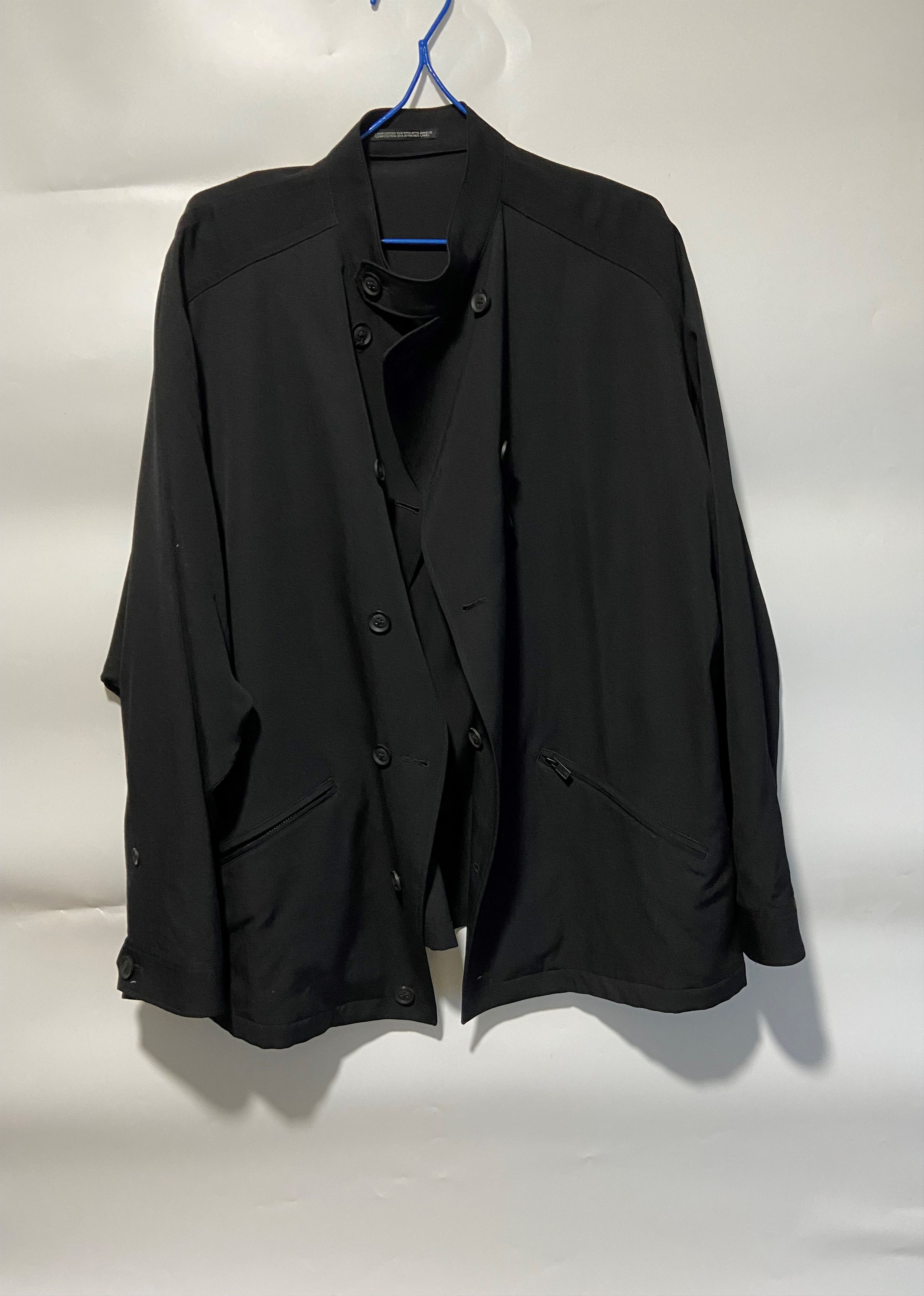Yohji Yamamoto Yohji Yamamoto 80s style boxy jacket Size US L / EU 52-54 / 3 - 4 Thumbnail