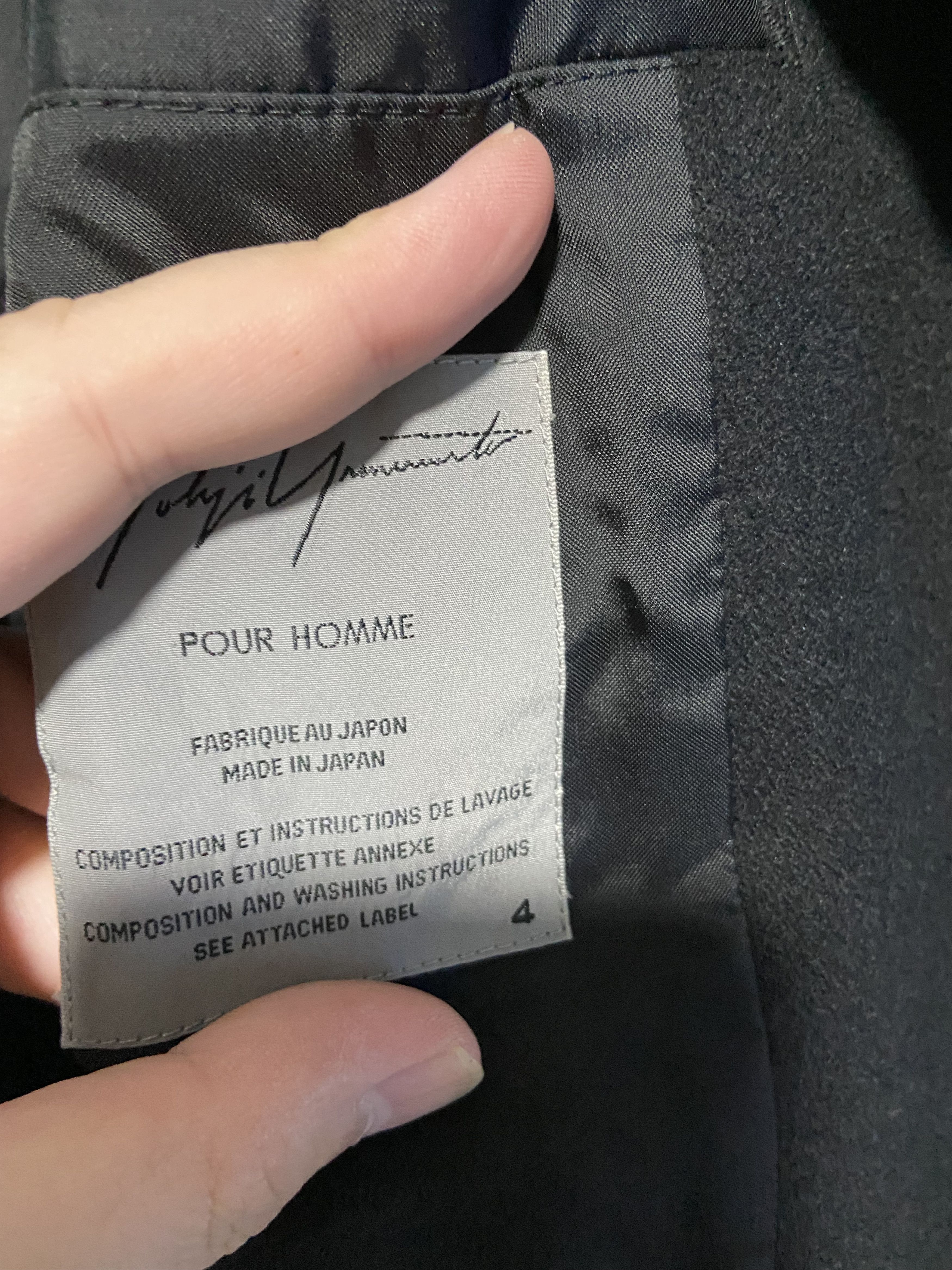Yohji Yamamoto Yohji Yamamoto 07AW Military Jacket Size US XL / EU 56 / 4 - 4 Thumbnail