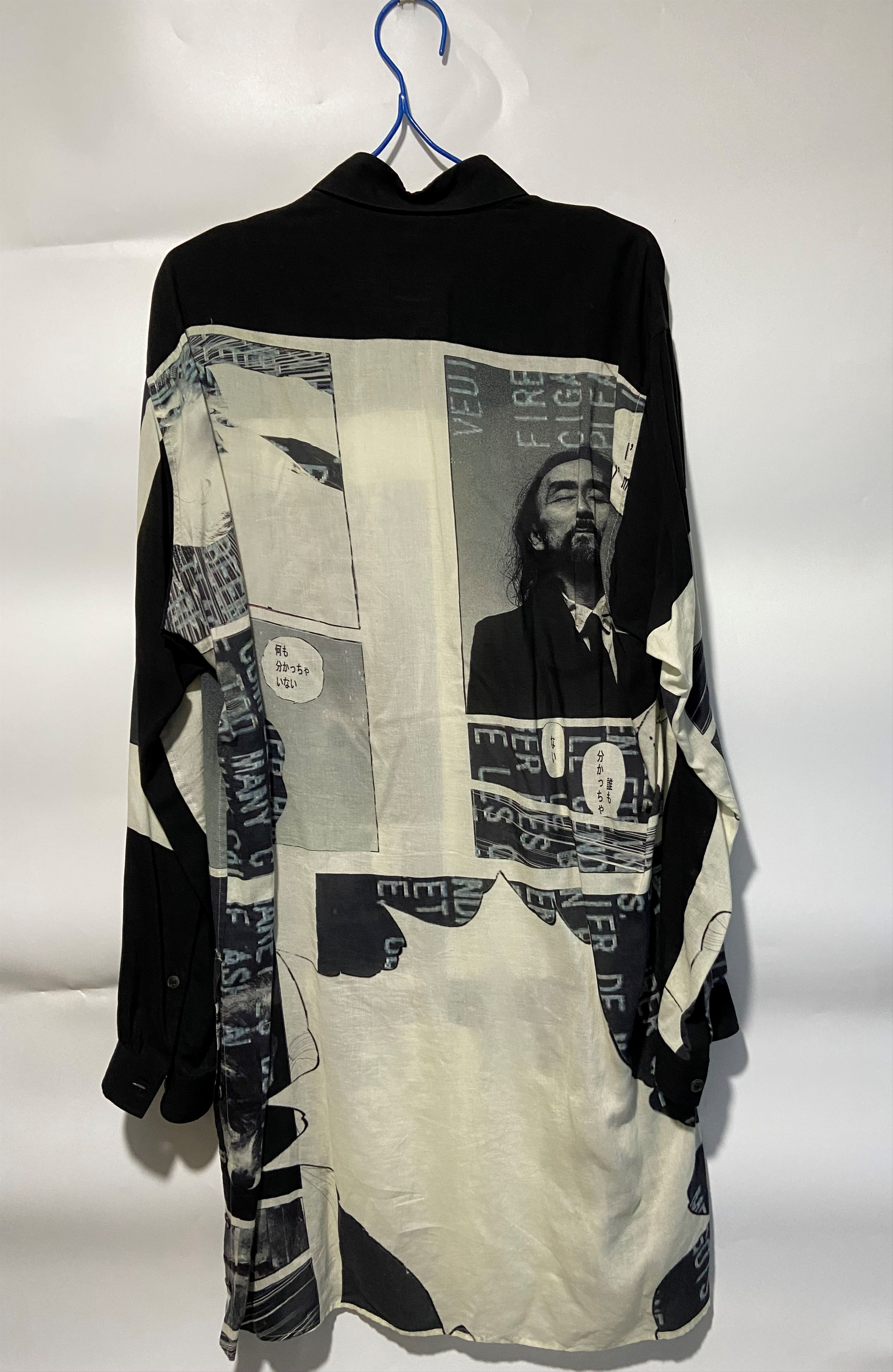 Yohji Yamamoto Yohji Yamamoto 18ss Comic Shirt Size US L / EU 52-54 / 3 - 2 Thumbnail