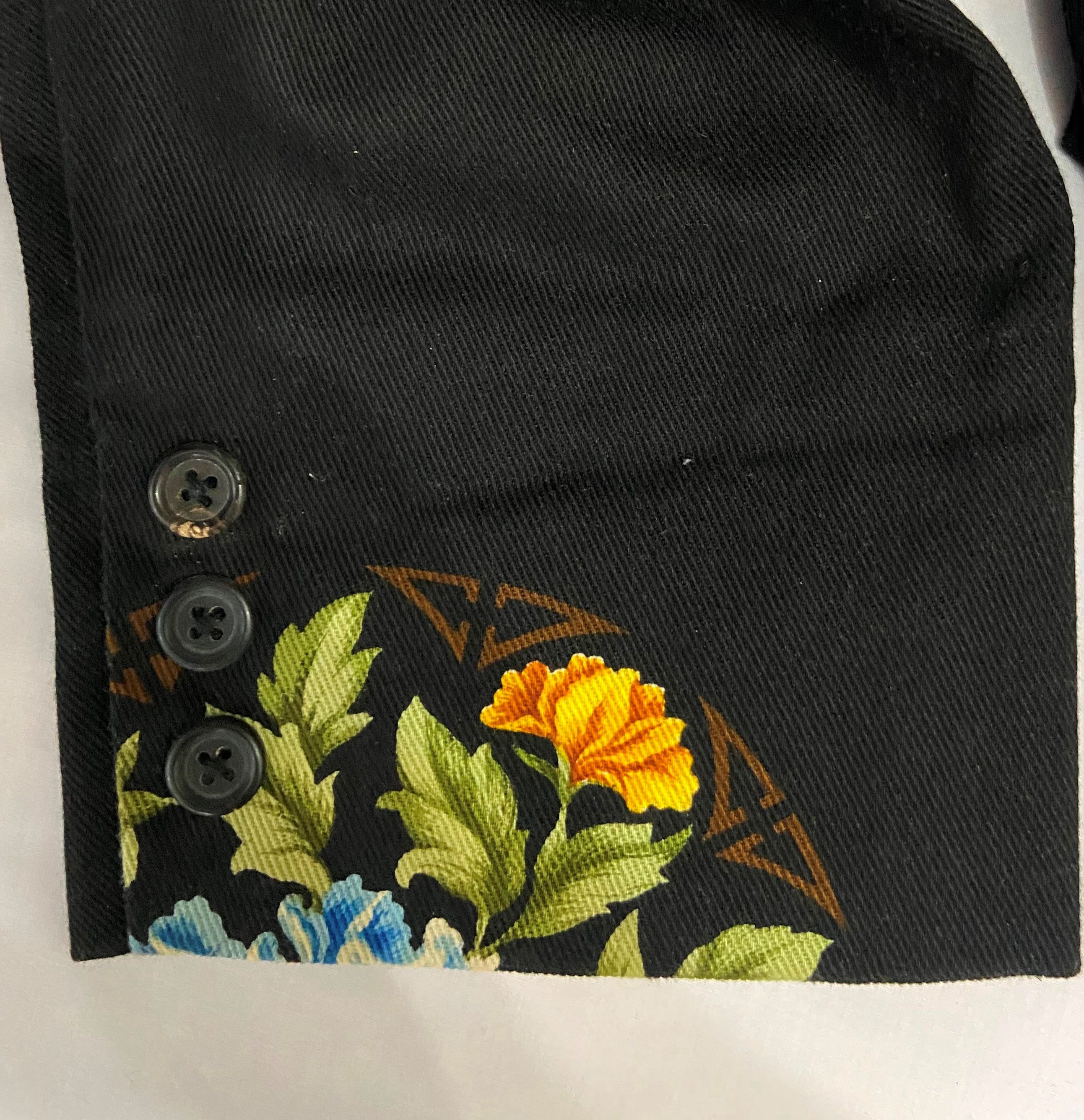 Yohji Yamamoto Yohji Yamamoto 96ss Flower Print Jacket Size US M / EU 48-50 / 2 - 5 Thumbnail