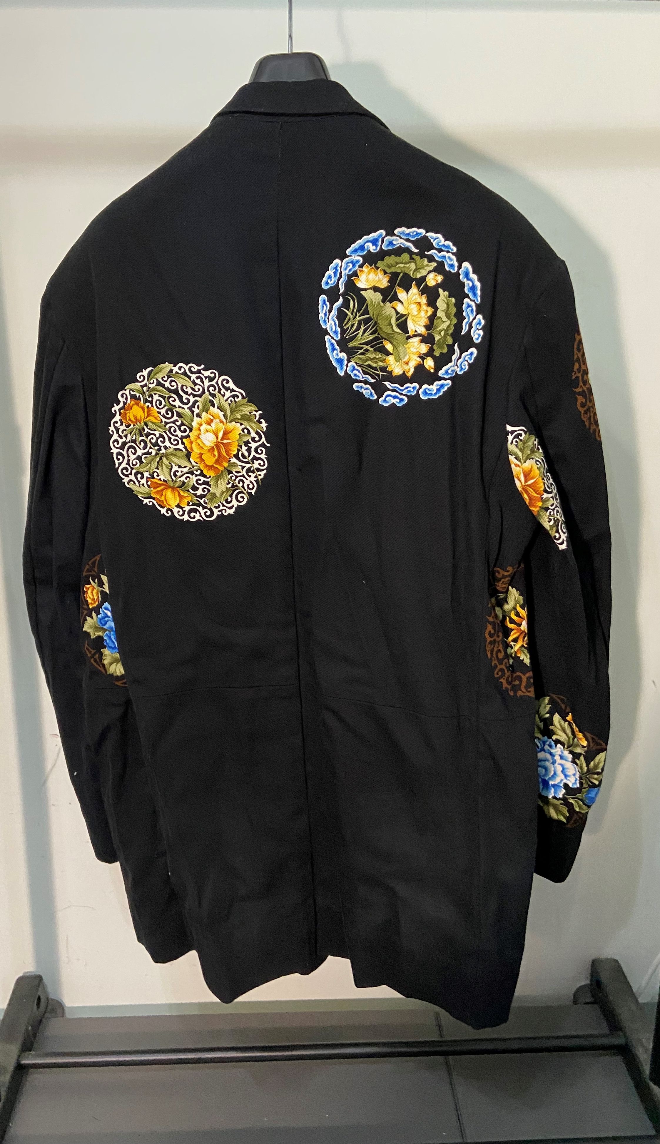 Yohji Yamamoto Yohji Yamamoto 96ss Flower Print Jacket Size US M / EU 48-50 / 2 - 2 Thumbnail