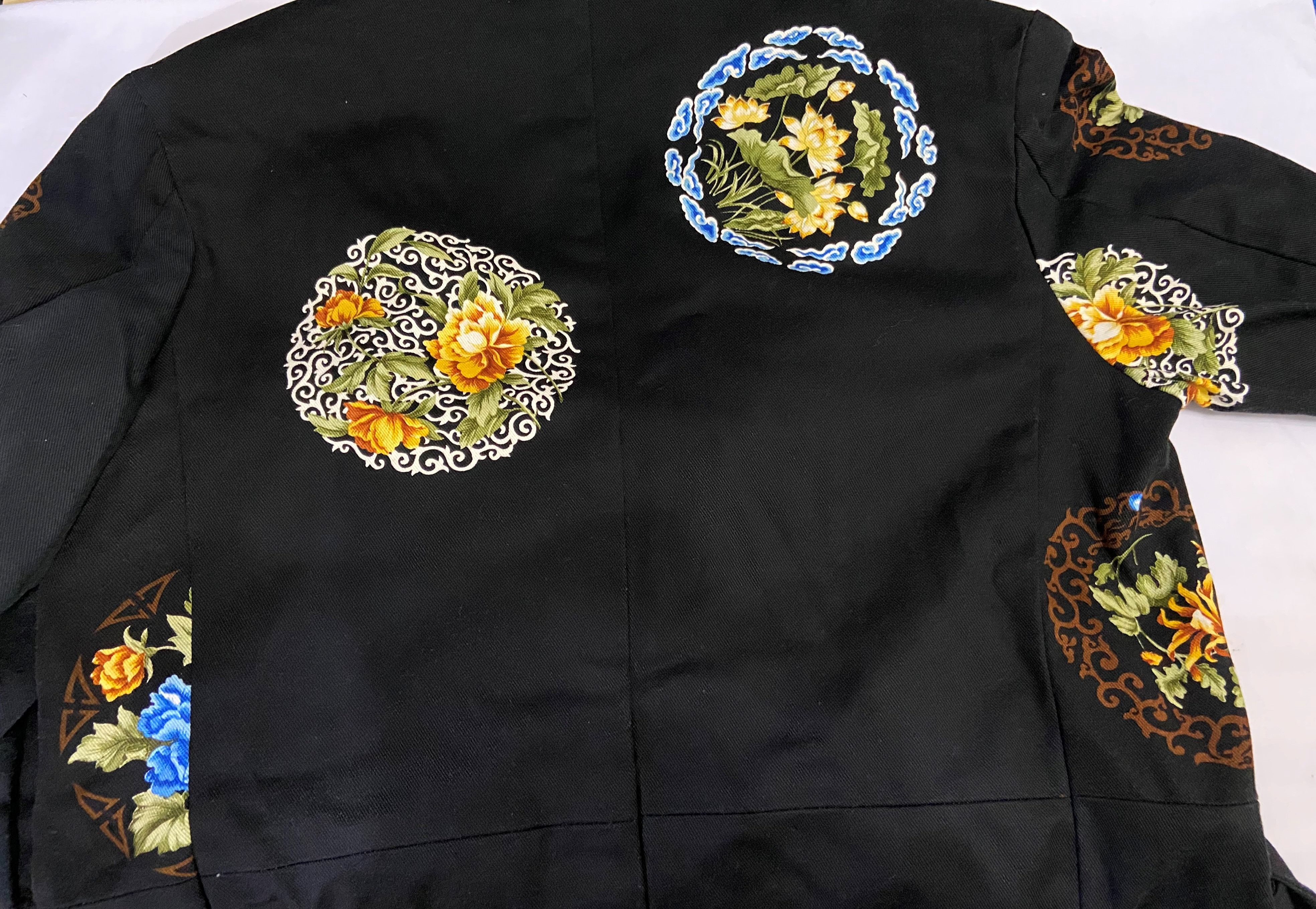 Yohji Yamamoto Yohji Yamamoto 96ss Flower Print Jacket Size US M / EU 48-50 / 2 - 7 Thumbnail