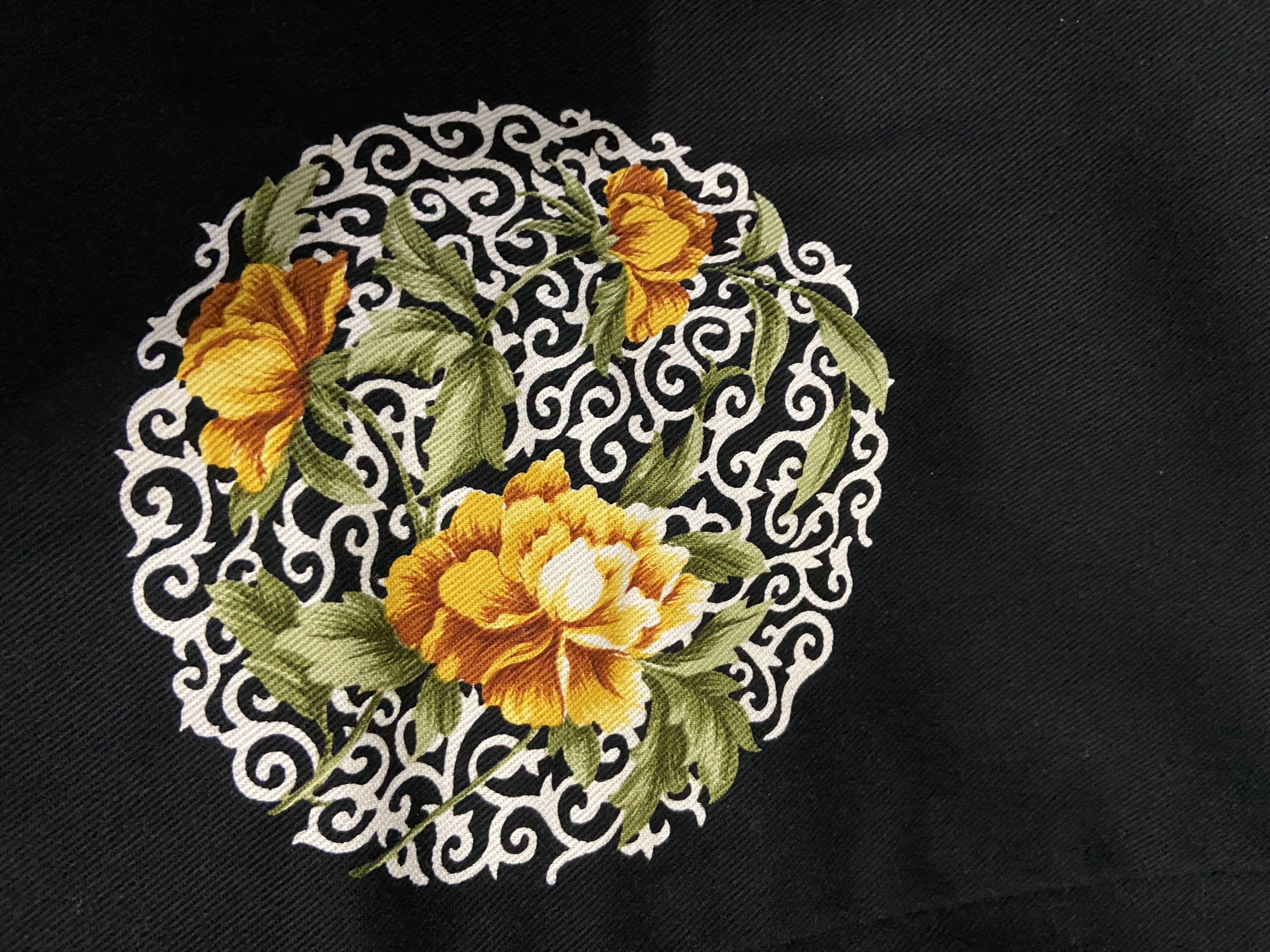 Yohji Yamamoto Yohji Yamamoto 96ss Flower Print Jacket Size US M / EU 48-50 / 2 - 8 Thumbnail