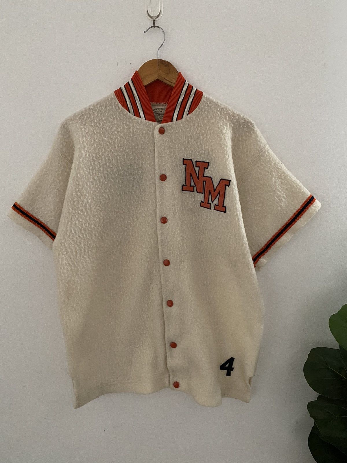 Champion Vintage 70's Nylon Champion made in Usa MLB Jersey Rare Size US M / EU 48-50 / 2 - 2 Thumbnail