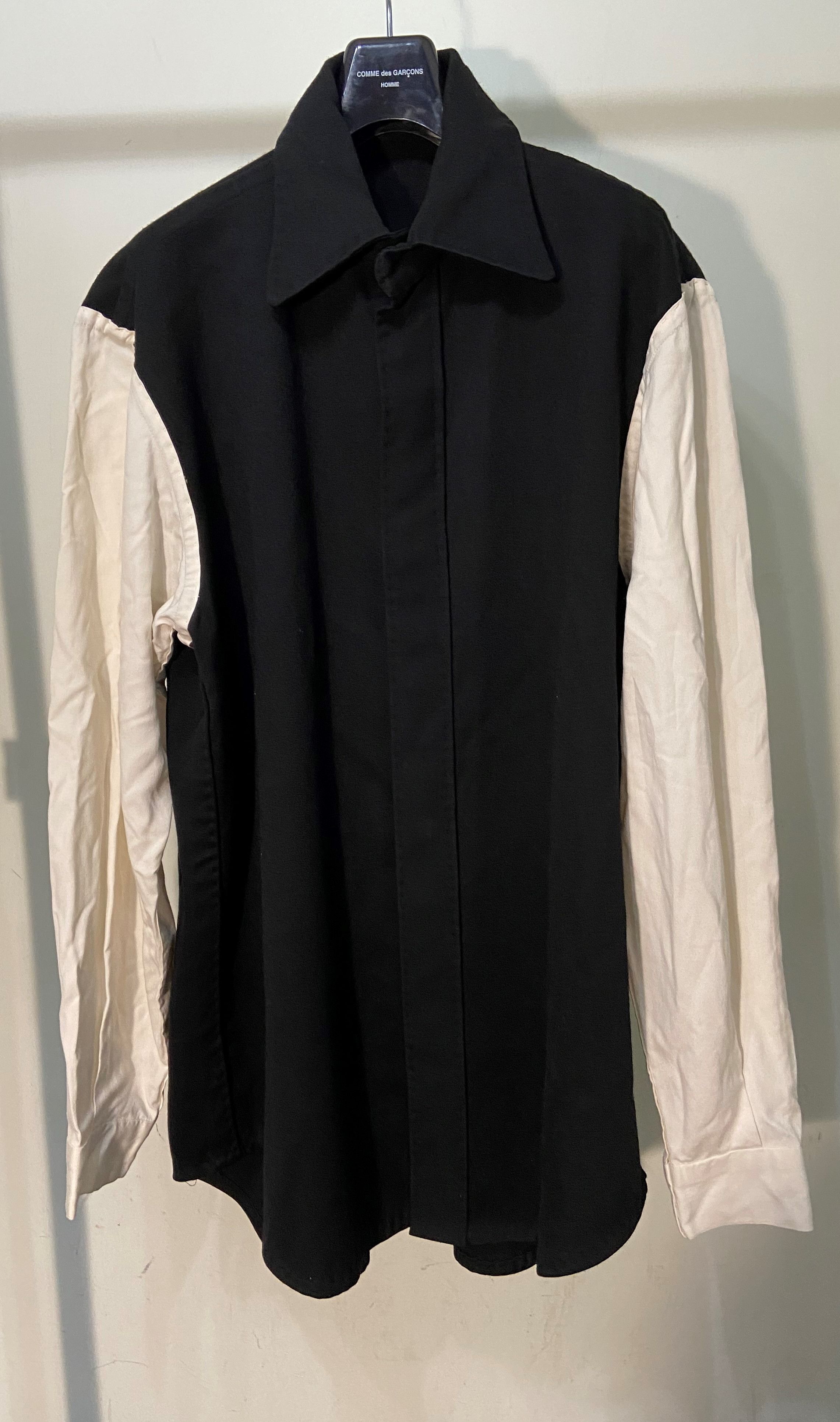 Yohji Yamamoto Yohji Yamamoto 94aw Black and White Jacket Size US M / EU 48-50 / 2 - 2 Thumbnail