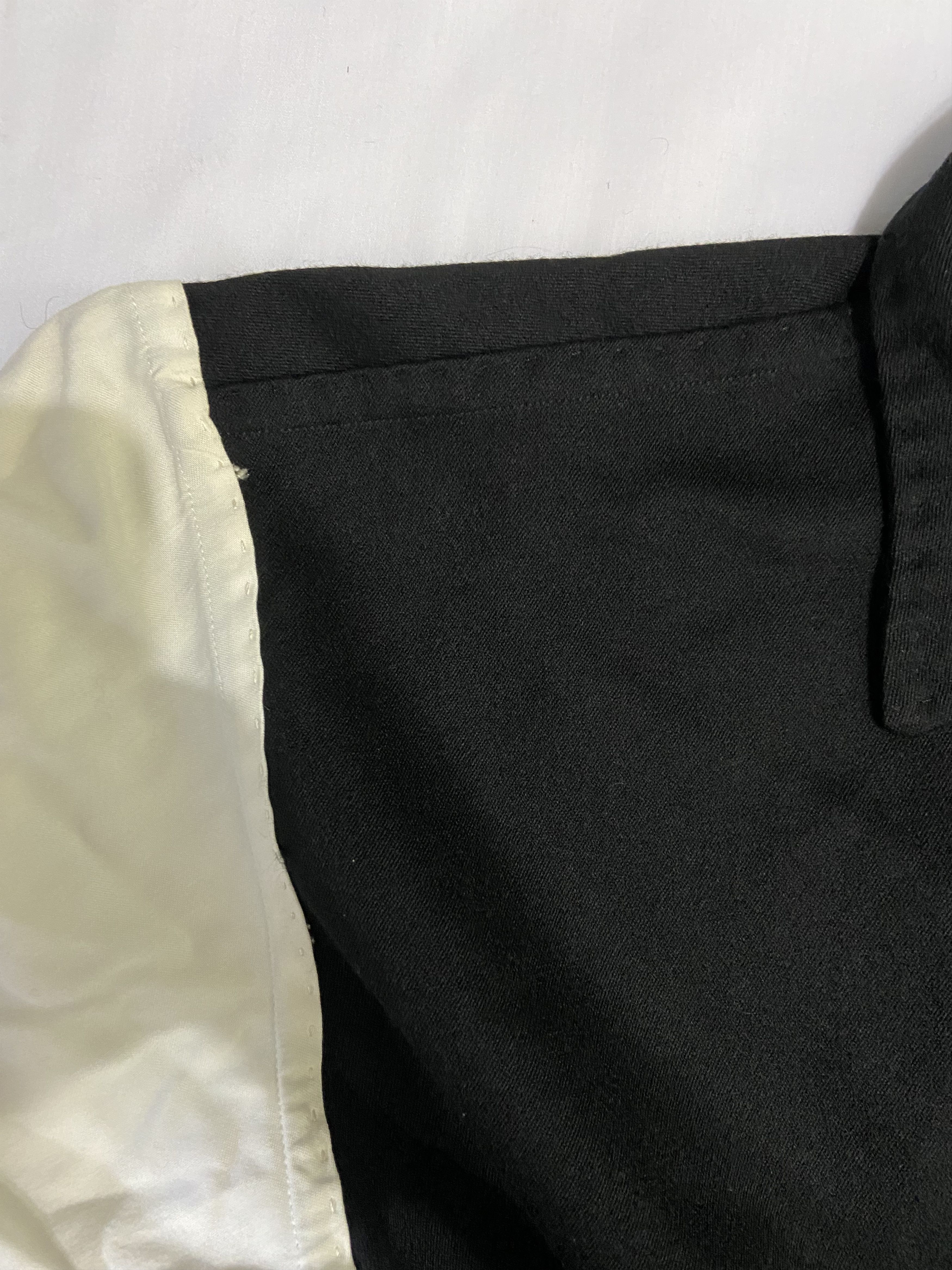 Yohji Yamamoto Yohji Yamamoto 94aw Black and White Jacket Size US M / EU 48-50 / 2 - 6 Thumbnail