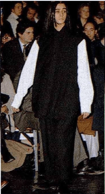 Yohji Yamamoto 94aw Black and White Jacket