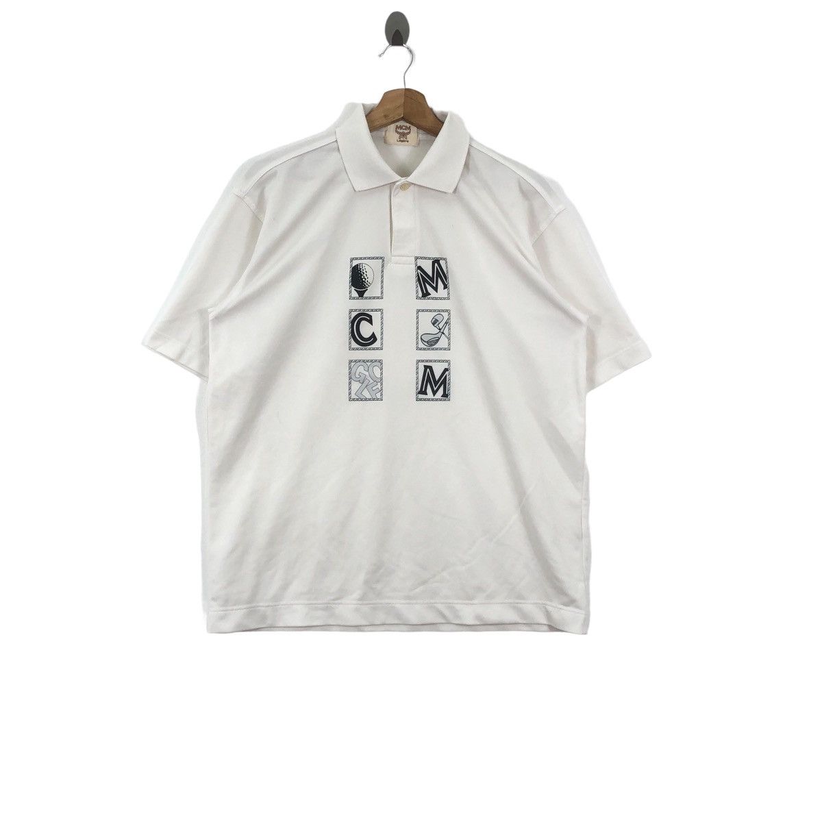 Vintage 90s MICHAEL CROMER MUNICH Mcm Legere Luxury Polo