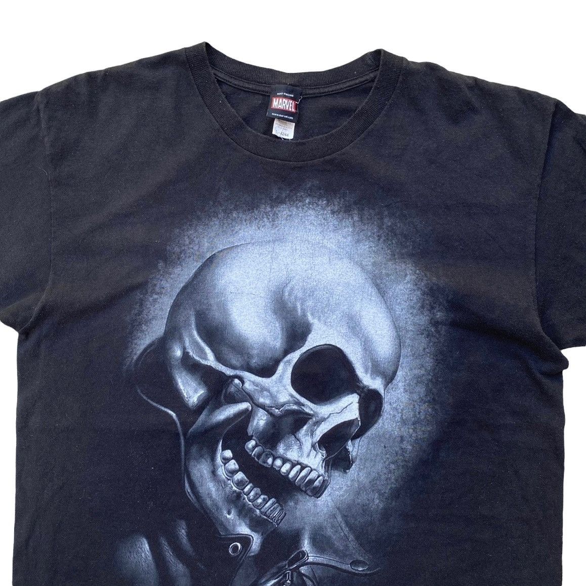 Mad Engine × Marvel Comics × Vintage Vintage Ghost Rider Mad Engine Big Print Shirt. #M Size US XL / EU 56 / 4 - 2 Thumbnail