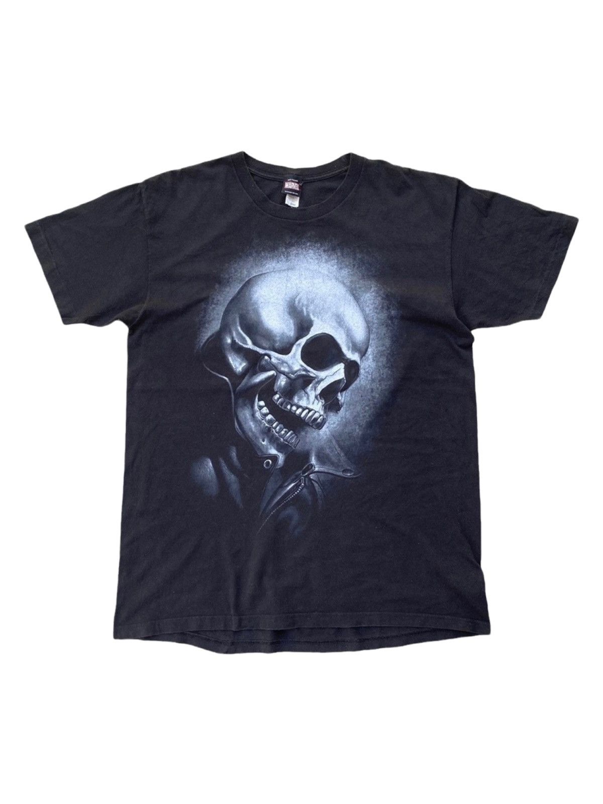 Mad Engine × Marvel Comics × Vintage Vintage Ghost Rider Mad Engine Big Print Shirt. #M Size US XL / EU 56 / 4 - 1 Thumbnail