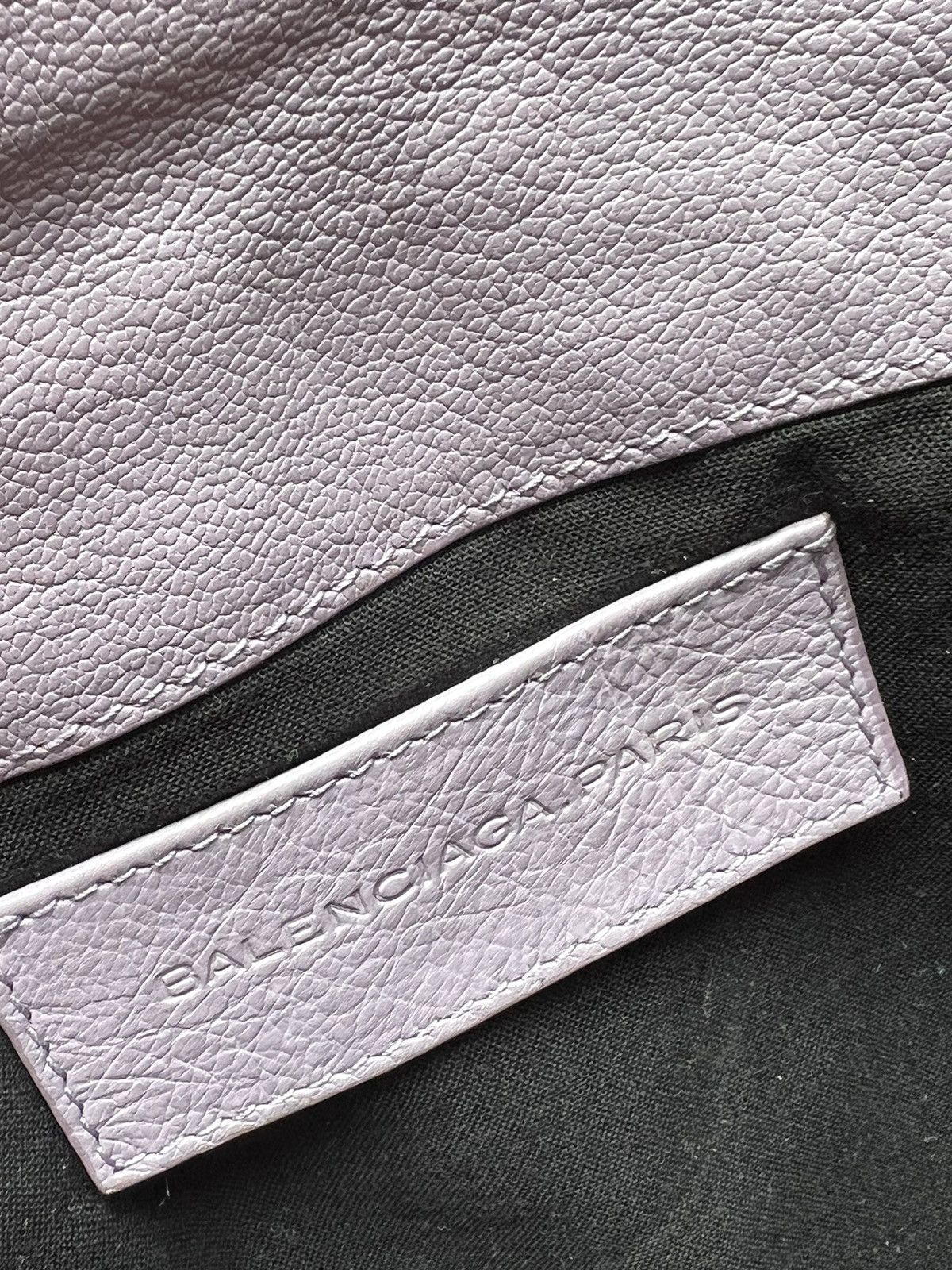 Balenciaga Balenciaga Lilac Big Studs City Envelope Clutch Bag Size ONE SIZE - 6 Thumbnail