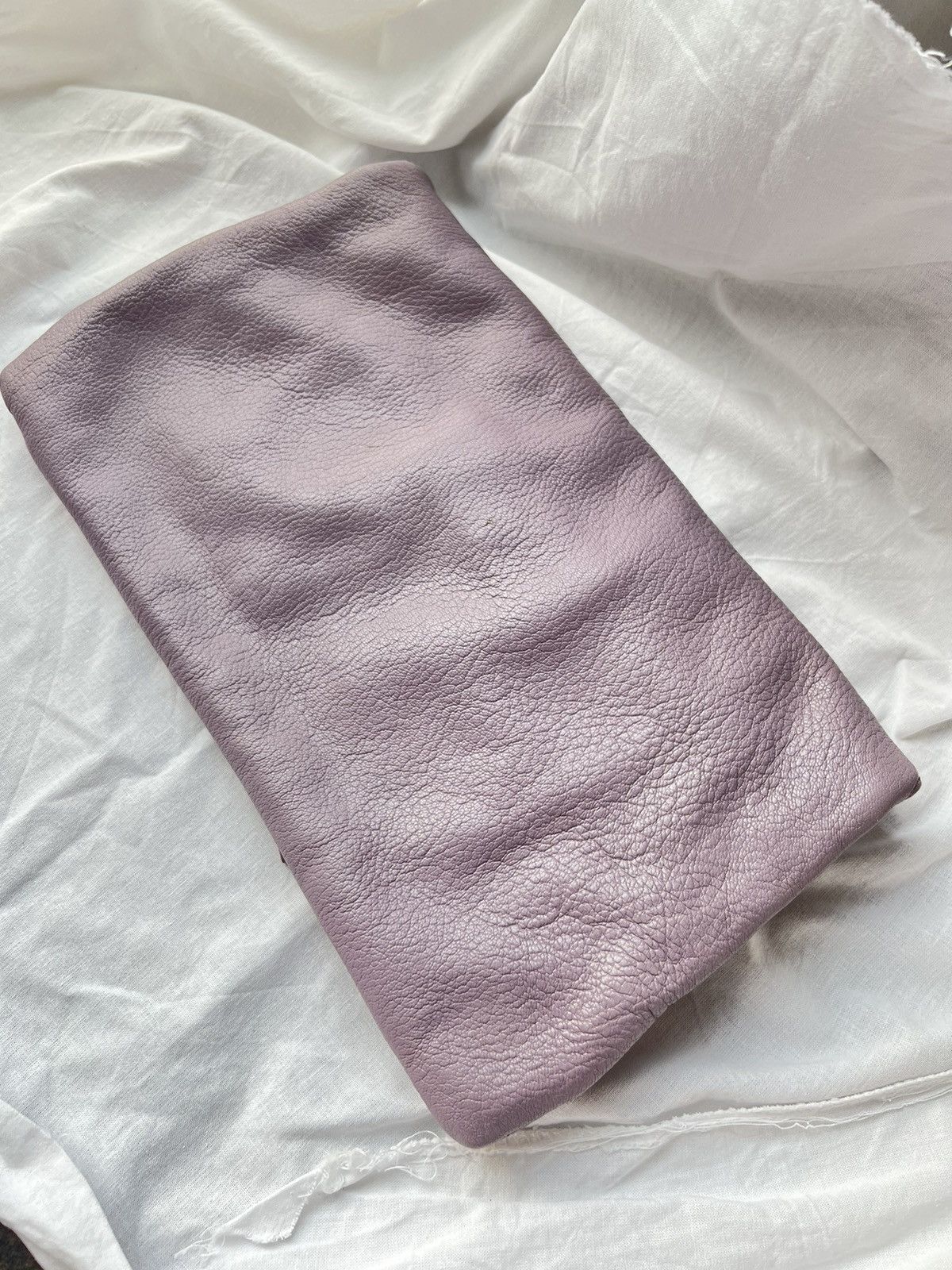 Balenciaga Balenciaga Lilac Big Studs City Envelope Clutch Bag Size ONE SIZE - 10 Thumbnail