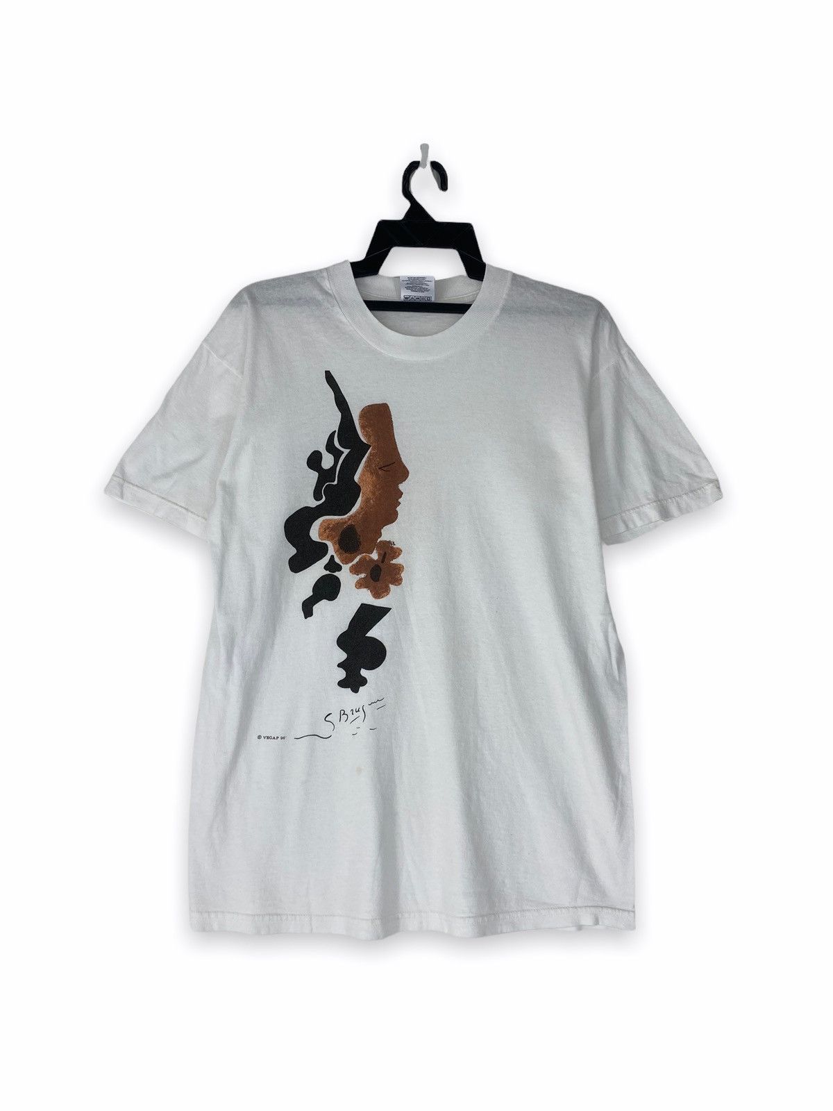 image of Begap 96 S Brus Manuel Vega Art in White, Men's (Size Medium)
