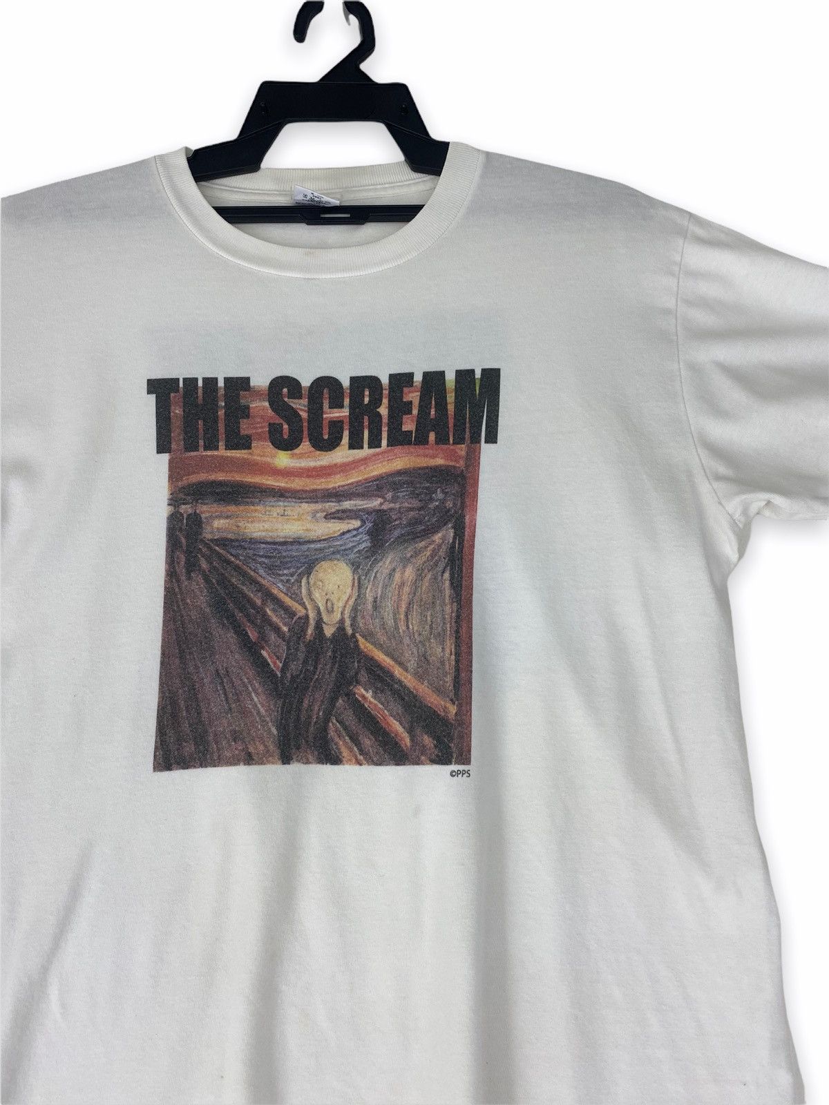 Vintage Vintage rare The Scream Edvard Munch Size US M / EU 48-50 / 2 - 2 Thumbnail