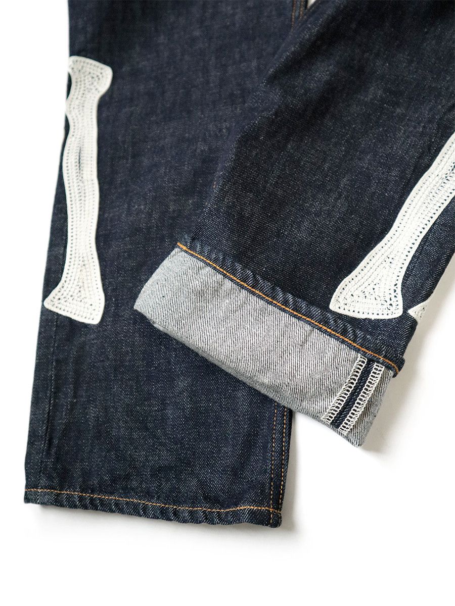 Kapital Kapital pants 12.5oz denim Mexican tuxedo 5P OKAGILLY Size US 34 / EU 50 - 5 Thumbnail