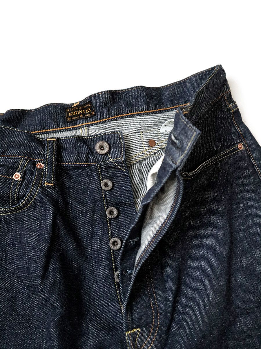 Kapital Kapital pants 12.5oz denim Mexican tuxedo 5P OKAGILLY Size US 34 / EU 50 - 4 Thumbnail